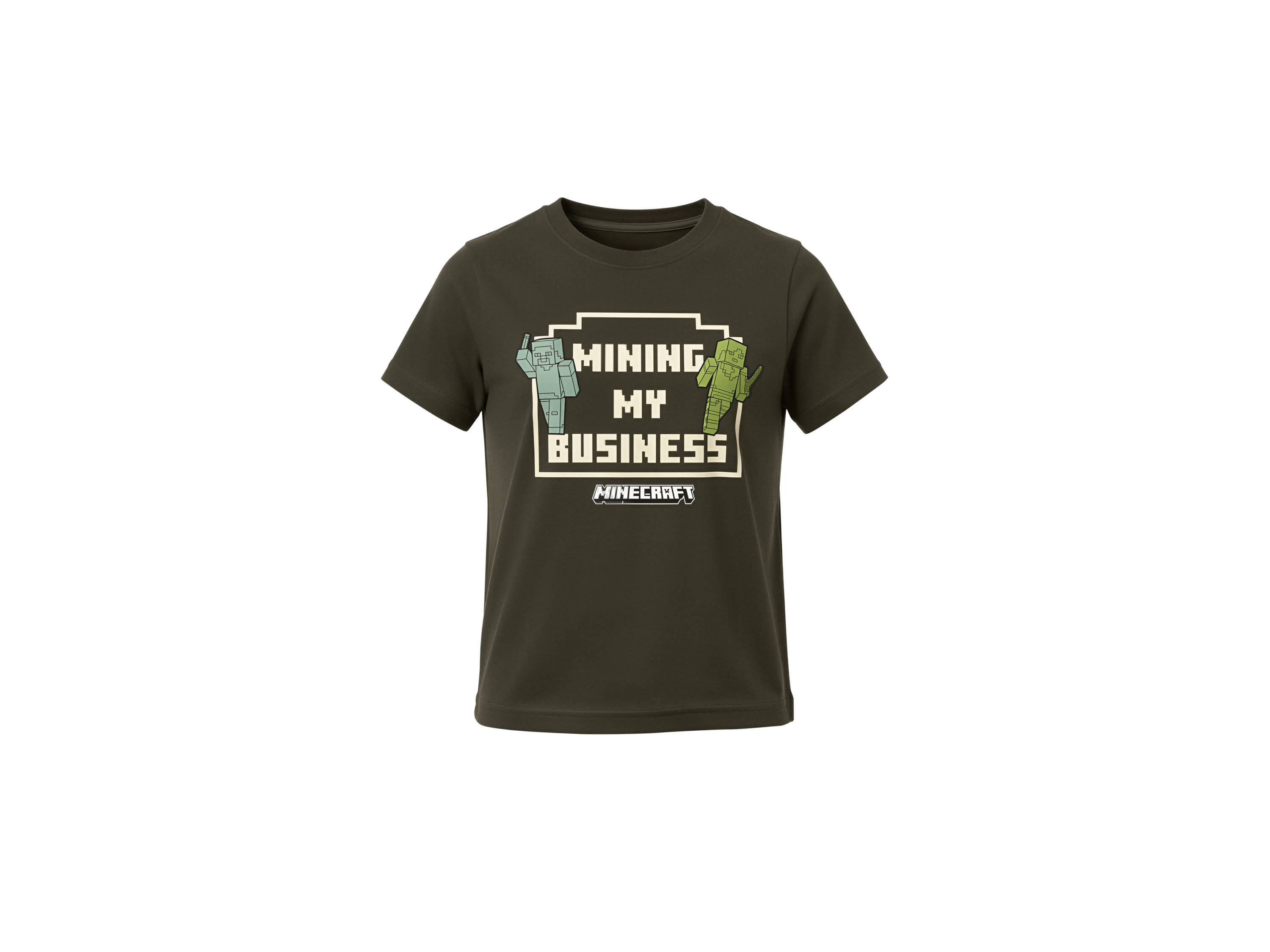 T-Shirt »Minecraft / Pokémon« (Schwarz, 158/164)