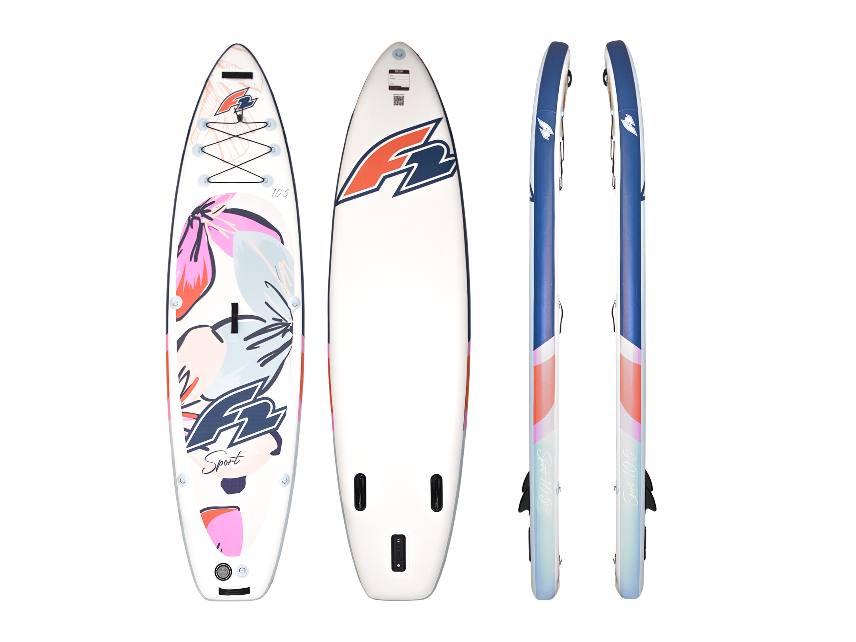 F2 SUP Sport Lady, 2-in-1 Kajak-Funktion''