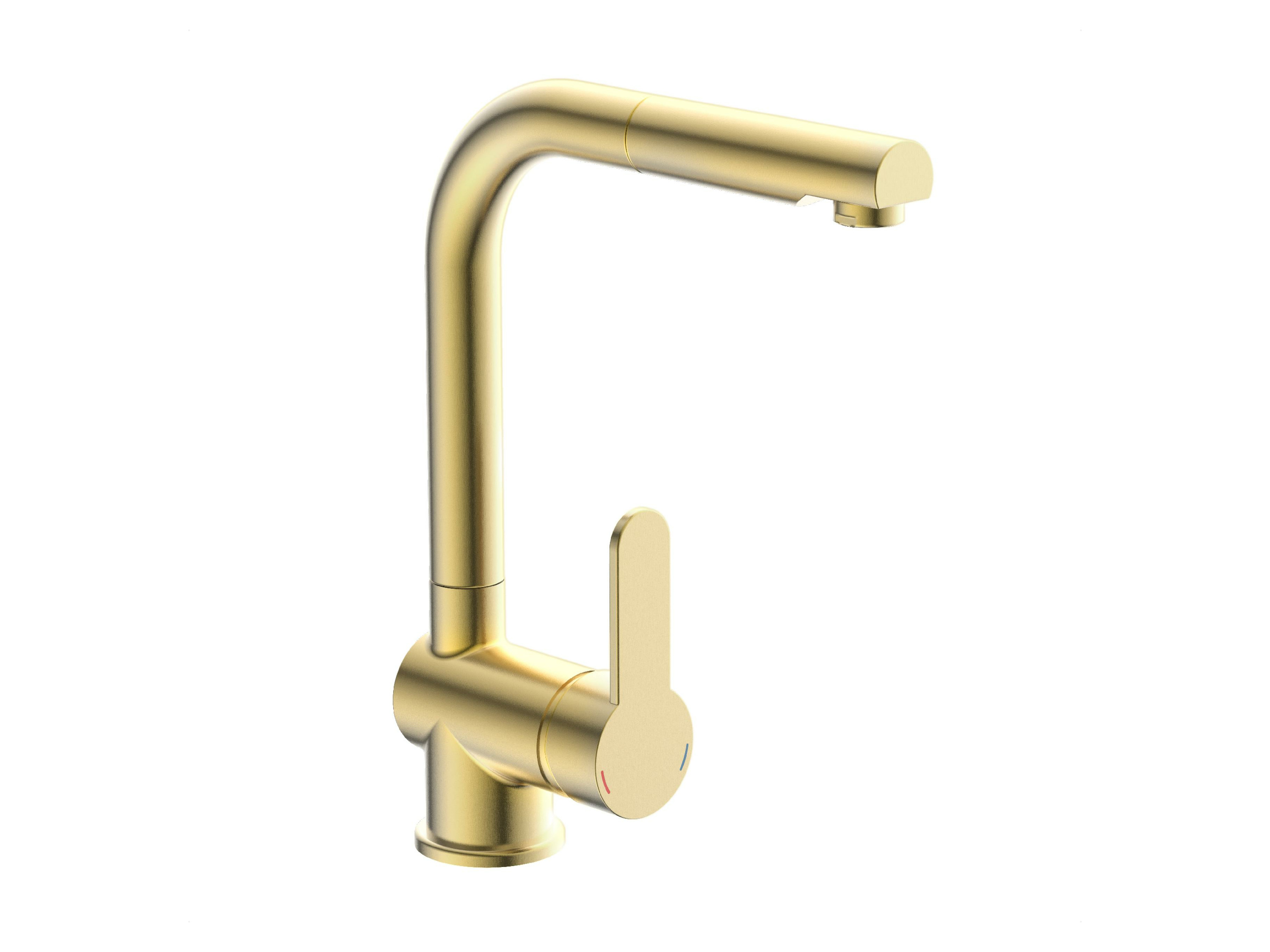 Schütte Küchenarmatur London ausziehb, Gold matt (Gold matt)