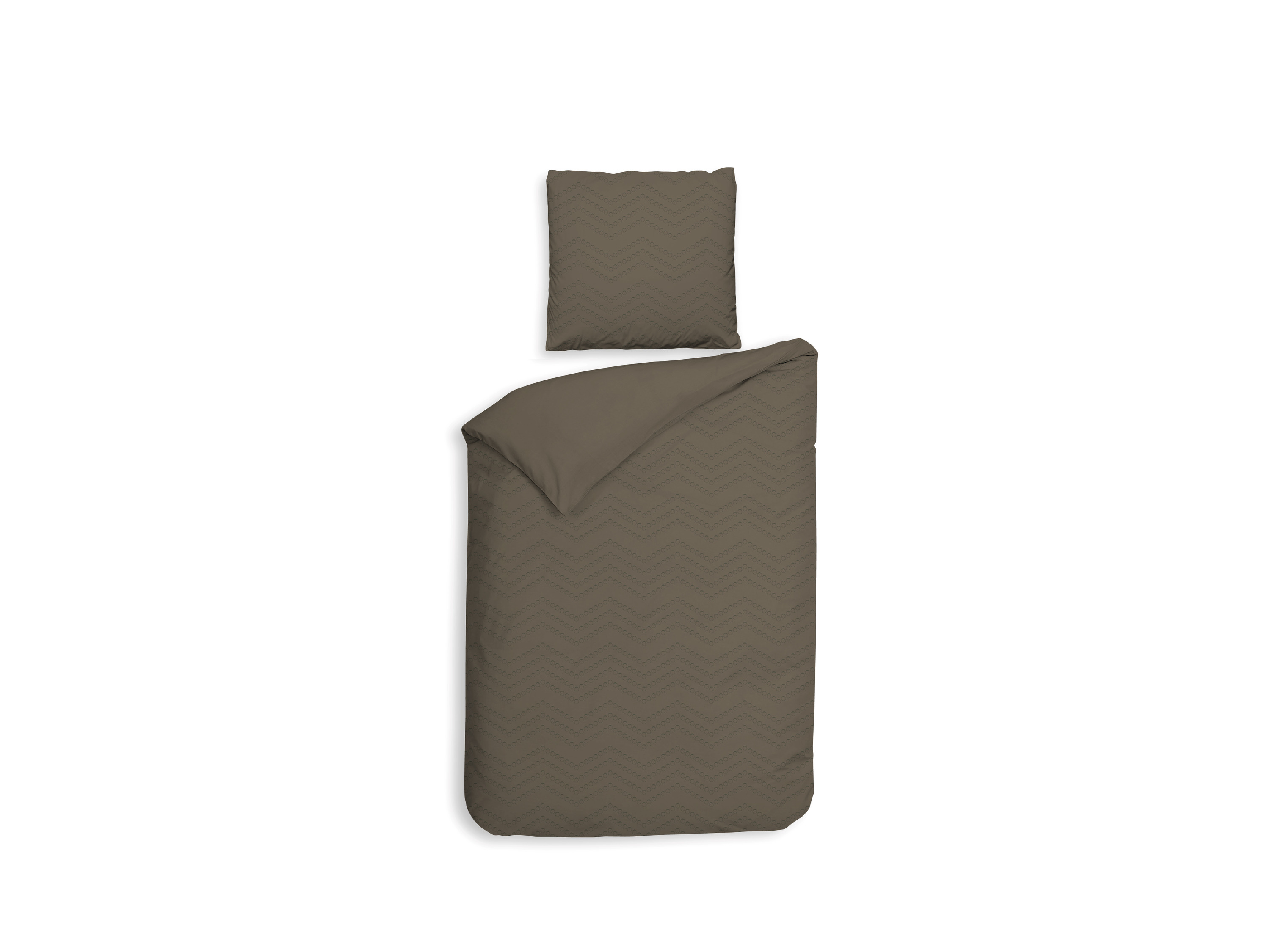 FACE-2-FACE Bettwäsche Boho Style_OS (Taupe, 155 x 220 cm + 1x 80 x 80 cm)''
