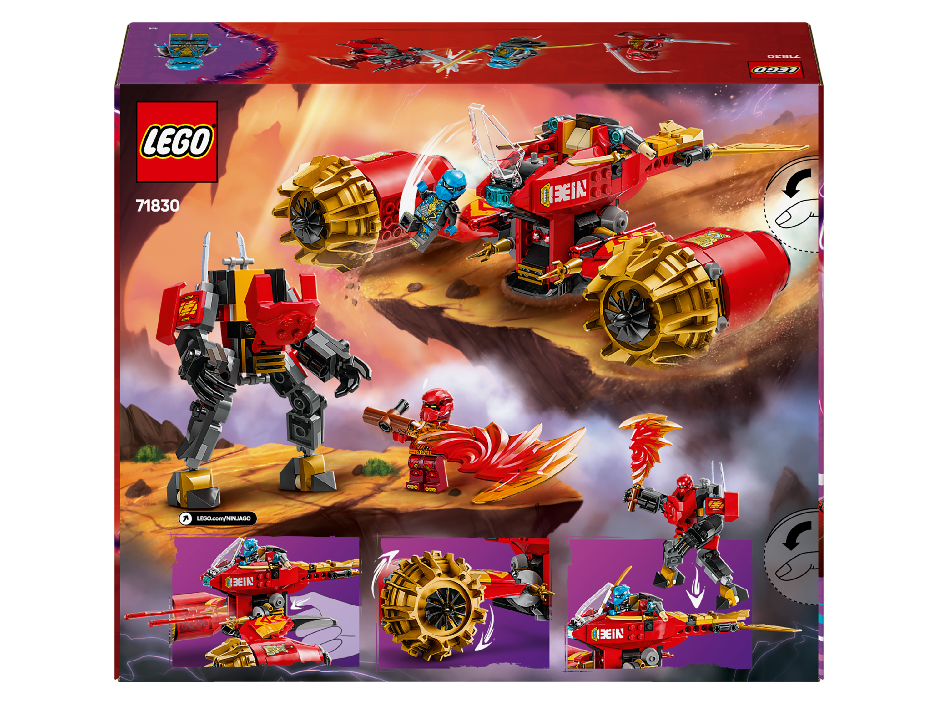 LEGO® NINJAGO 71830 Kai's Mech Storm Rider''