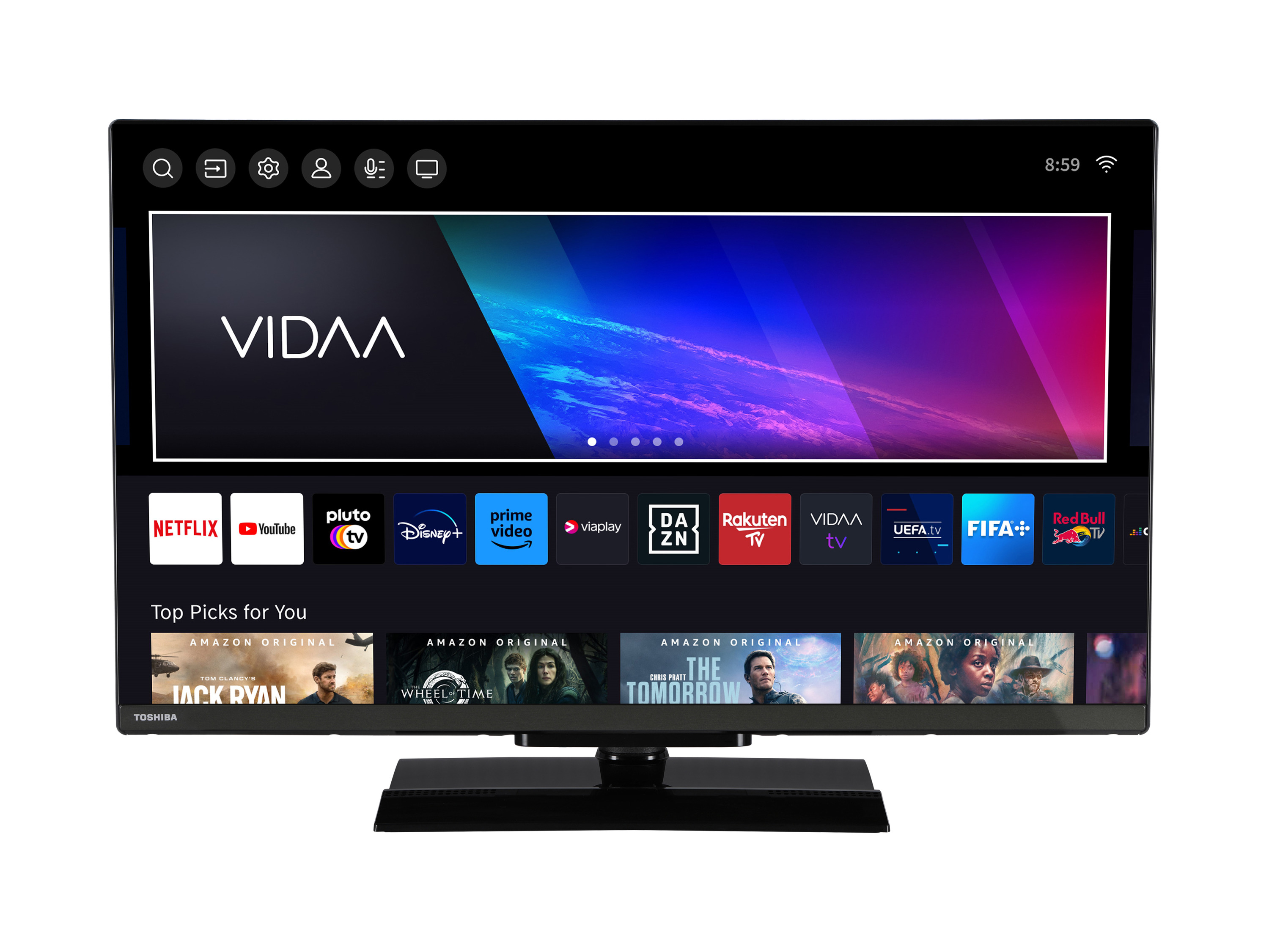 TOSHIBA Fernseher »32WV3E63DAZ« VIDAA Smart TV 32 Zoll HD-Ready