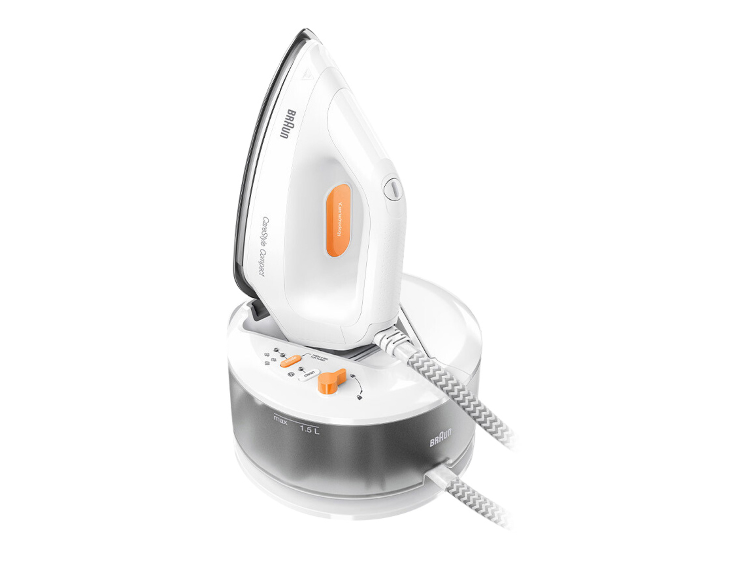 BRAUN Dampfbügelstation »IS 2132WH«, CareStyle Compact