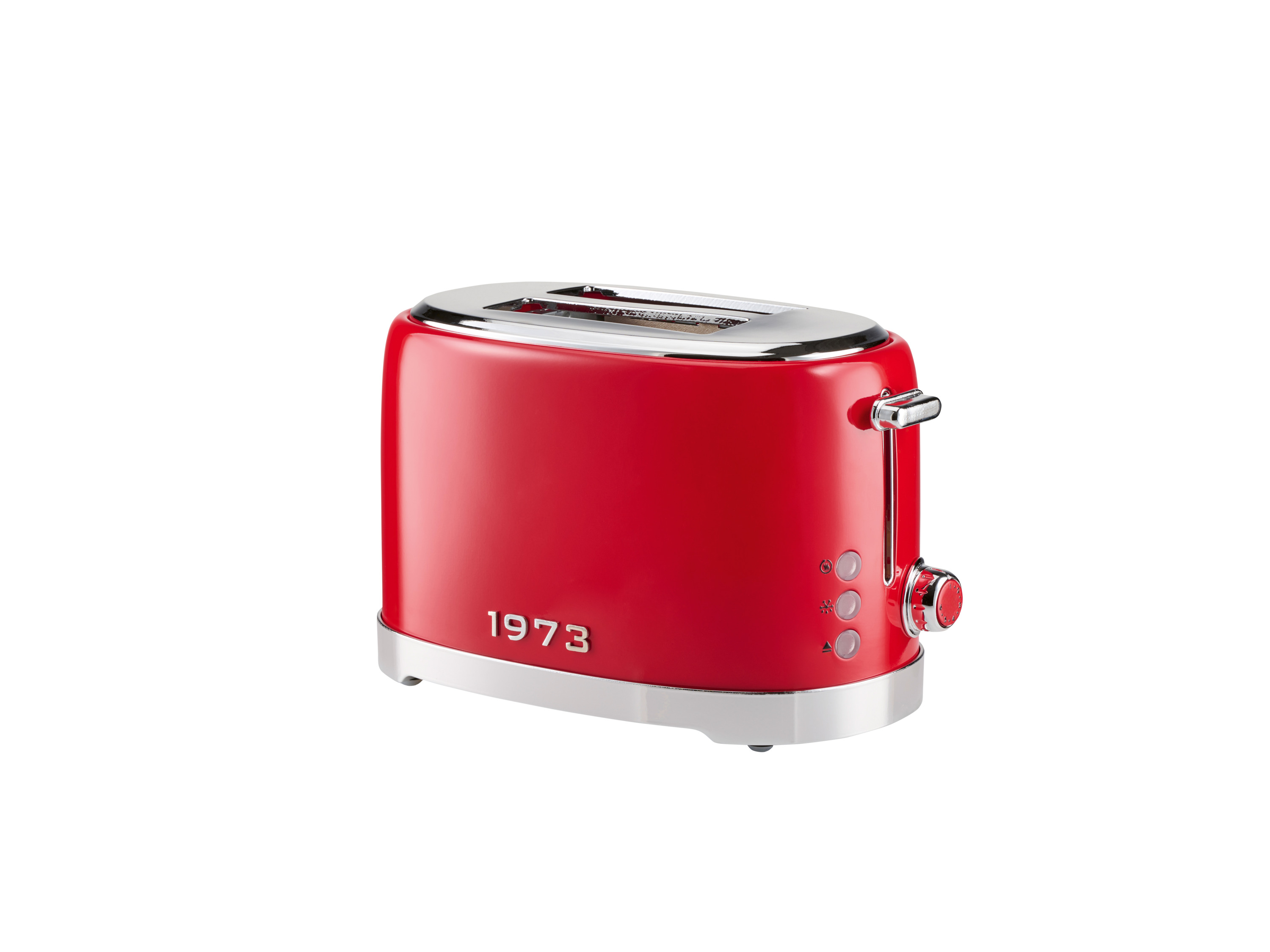SILVERCREST® Doppelschlitz-Toaster Edelstahl »STR 980 C3« (rot 1973)