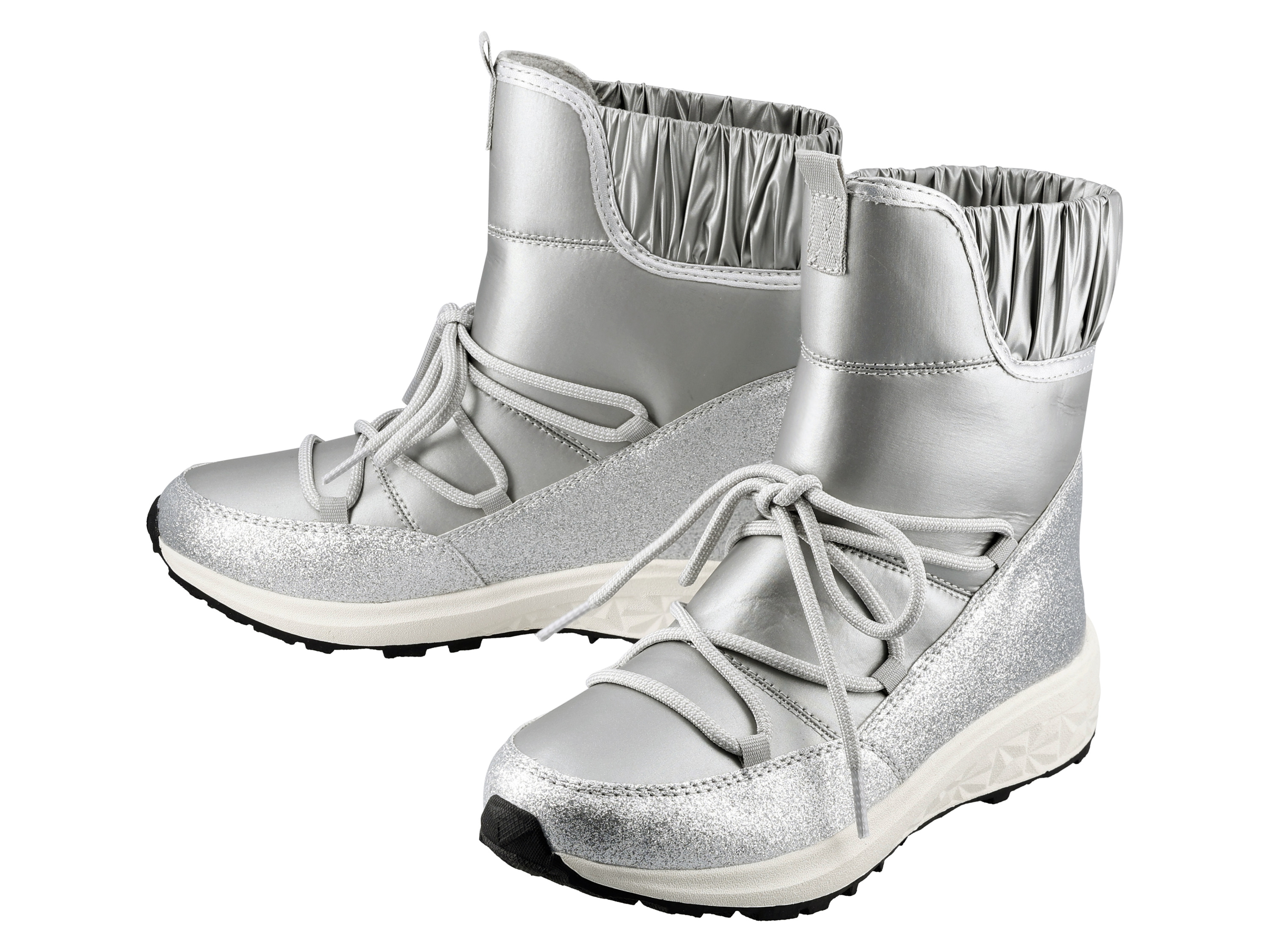 ESMARA® Damen Winterstiefel (Grau, 37)