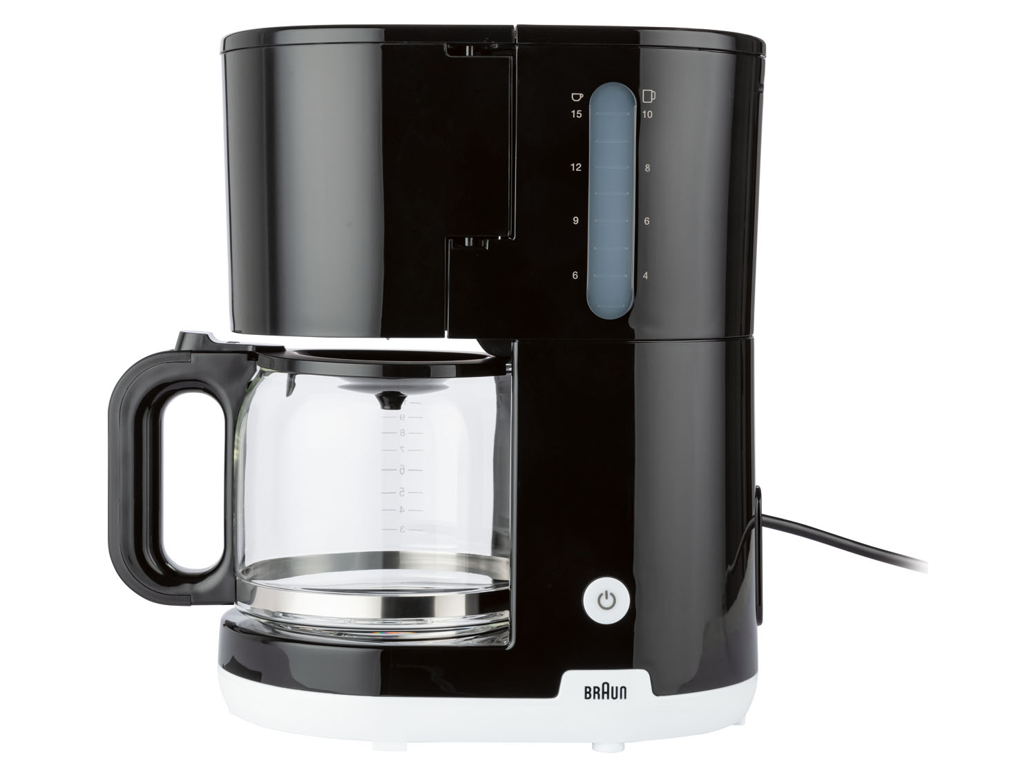 BRAUN Filter Kaffeemaschine KF1100BK (Schwarz)''