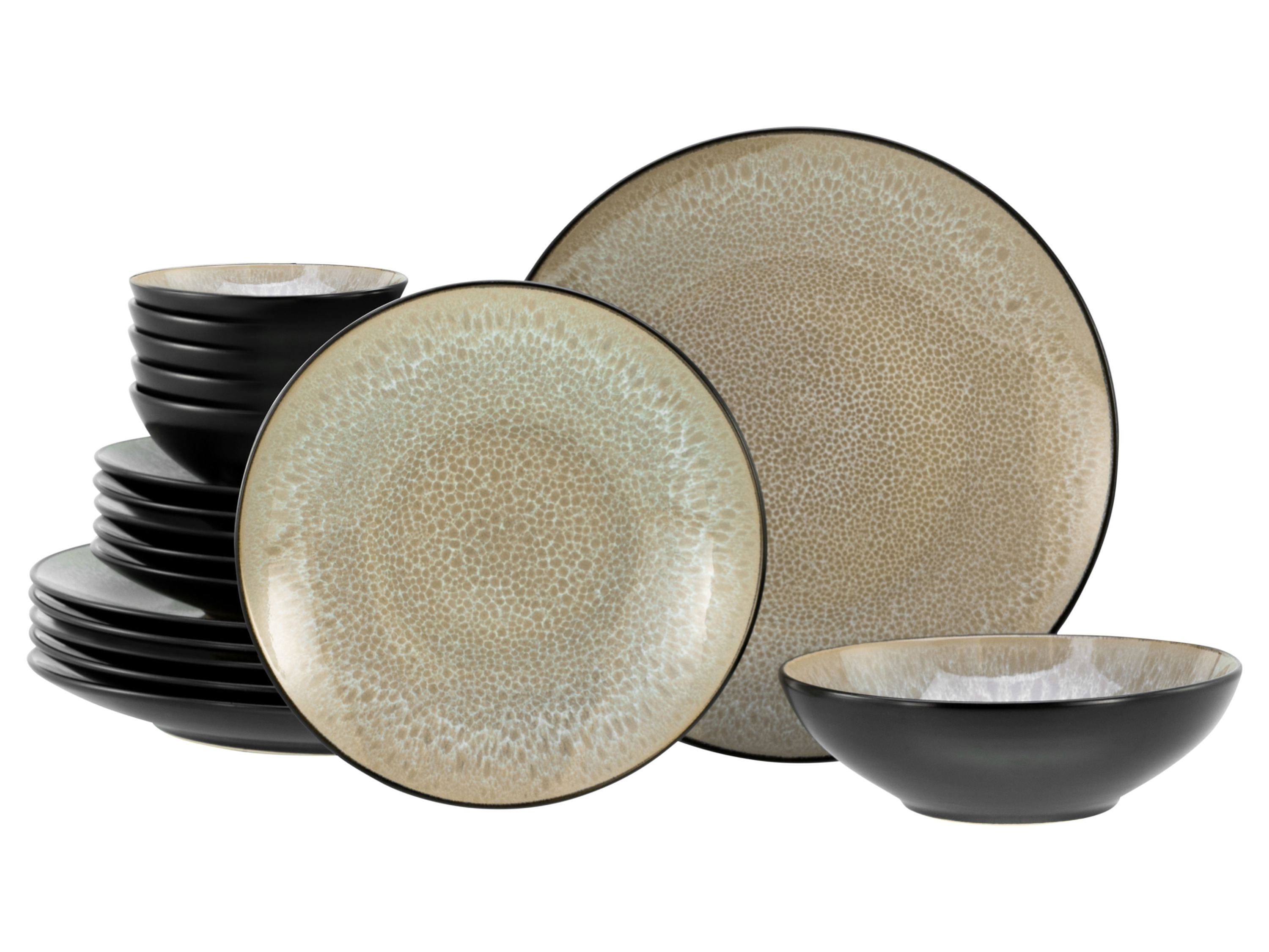 CREATABLE Geschirr-Set »Malmö«, 16-teilig/18-teilig (Tellerset)''