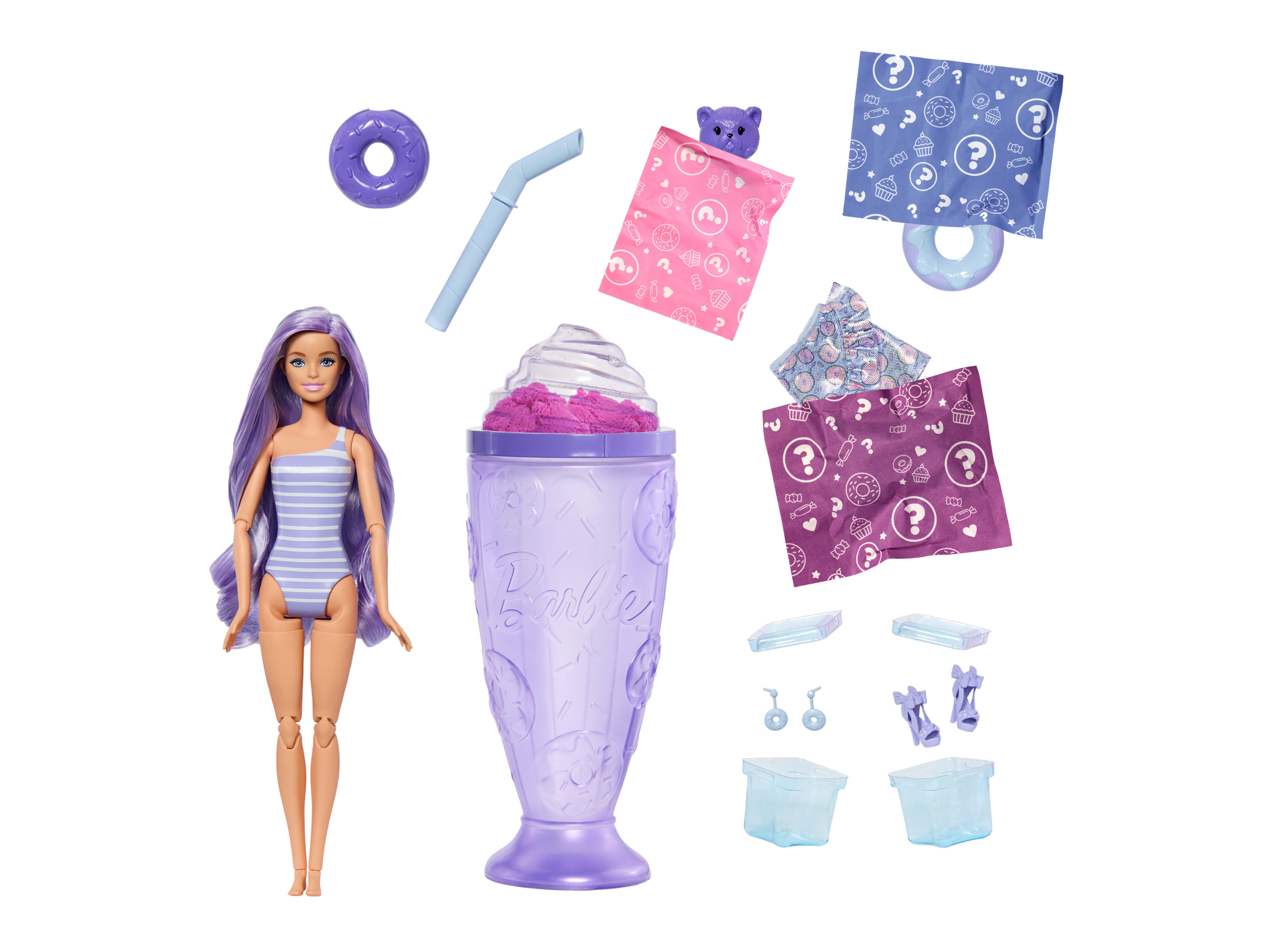 Barbie Pop! Reveal Barbie Treats Serie (lila Puppe)''
