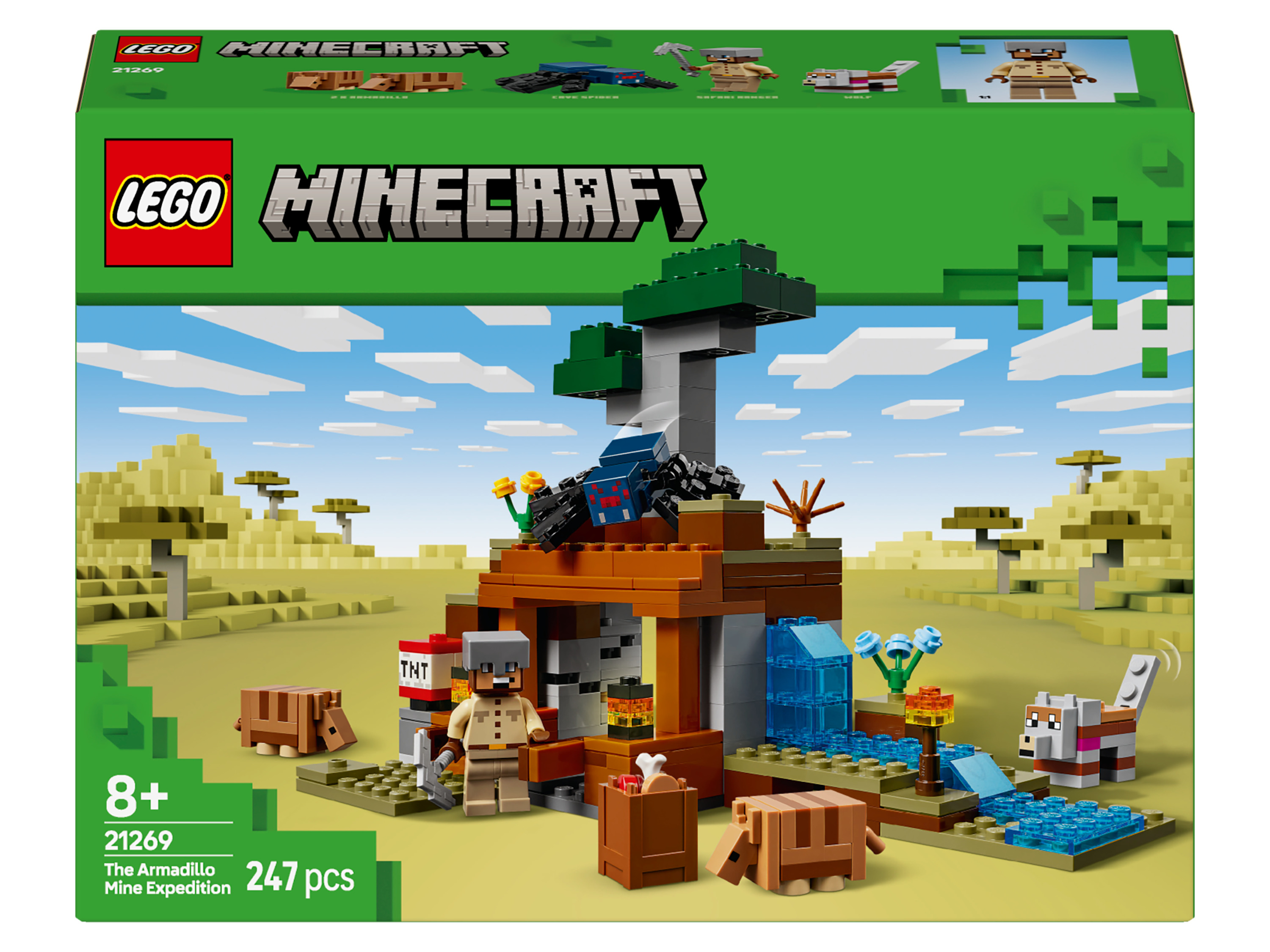 LEGO MINECRAFT 21269 The Armadillo Mine Expedition