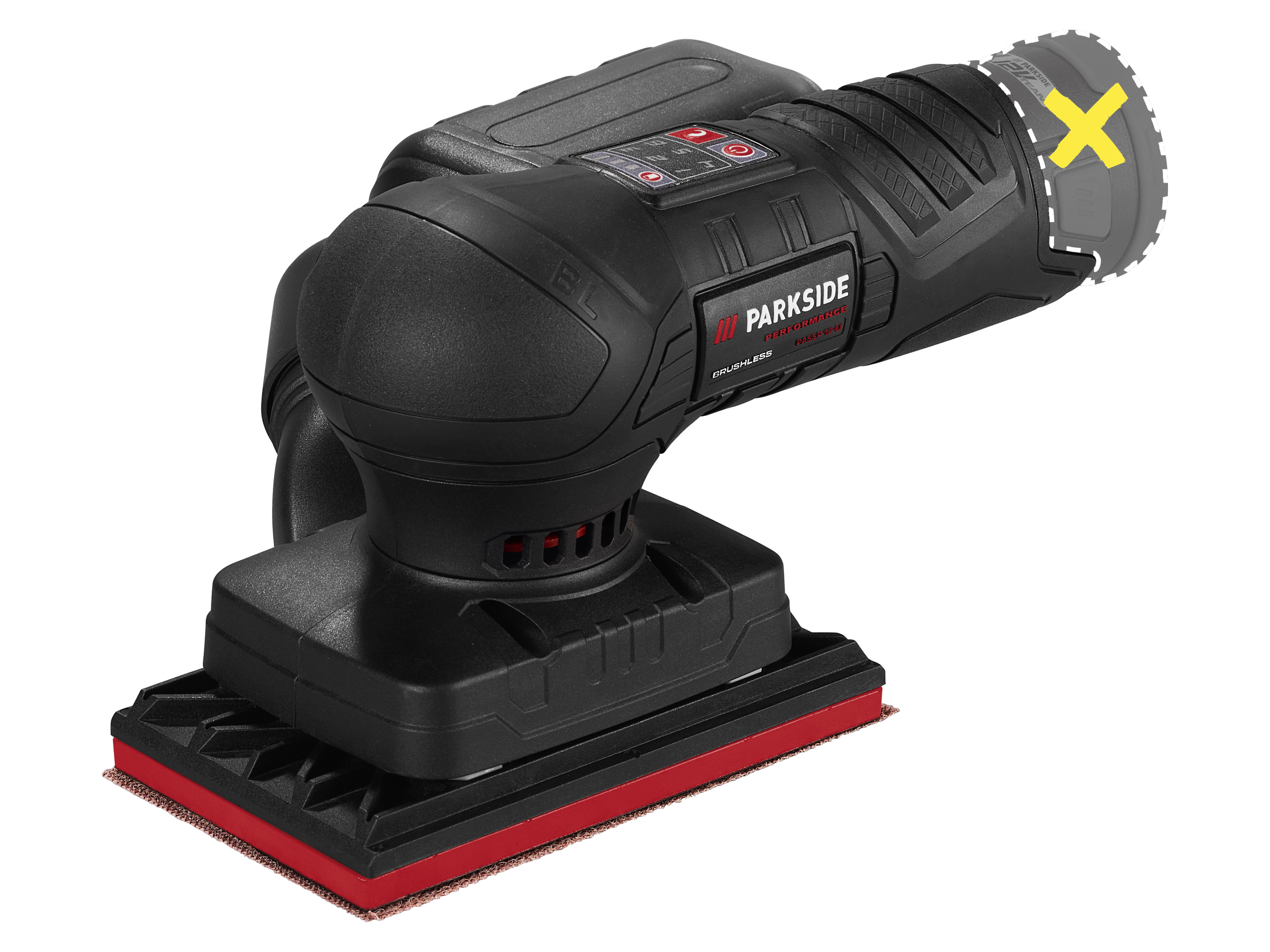 PARKSIDE PERFORMANCE® 12 V Akku-Exzenterschleifer »PAESP 12-Li A1« / Akku-Schwingschleifer »PASSP 12-Li A1«, ohne Akku und Ladegerät