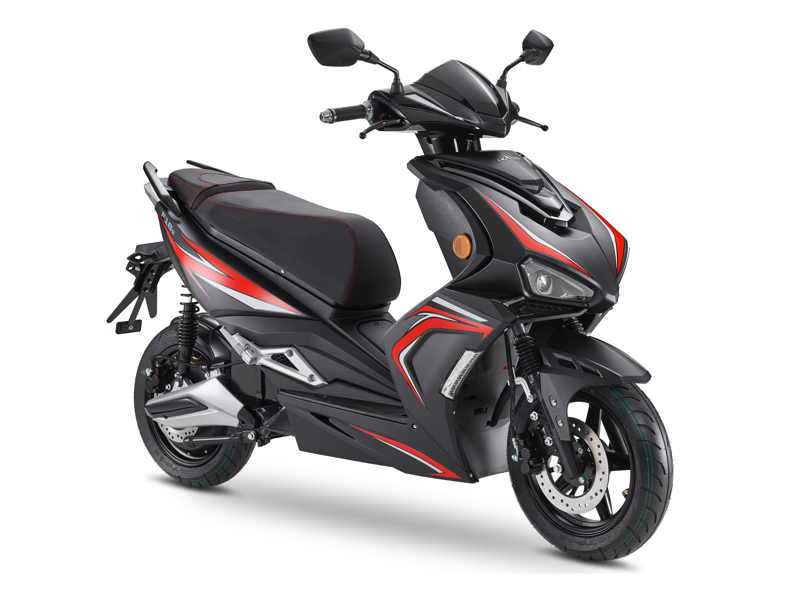 LUXXON Elektroroller »F18e«, 3000 Watt, 45km/h (Schwarz)''