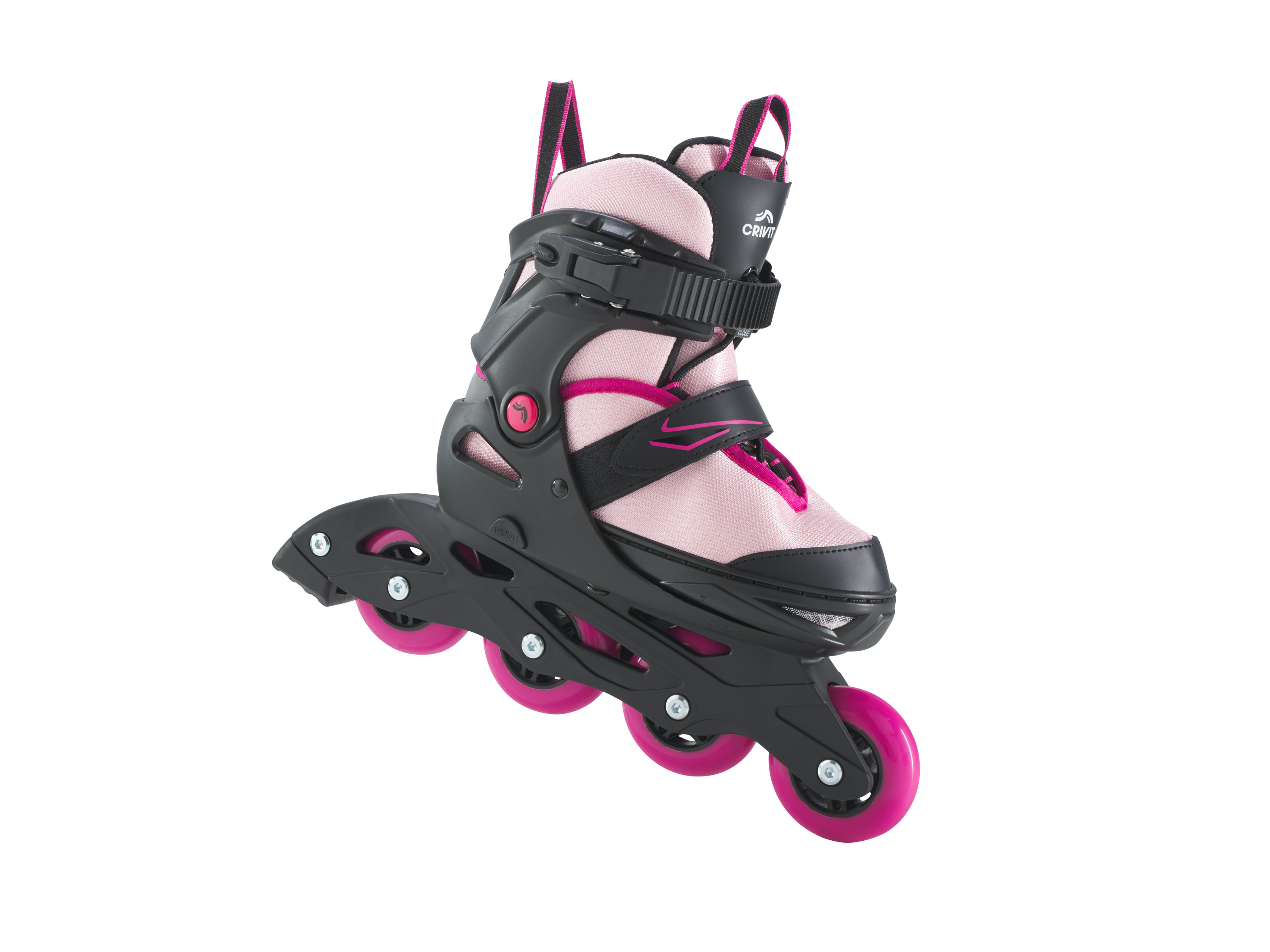 CRIVIT Kinder Inlineskates, Gr. 29-33 (pink/rosa, 33-37)