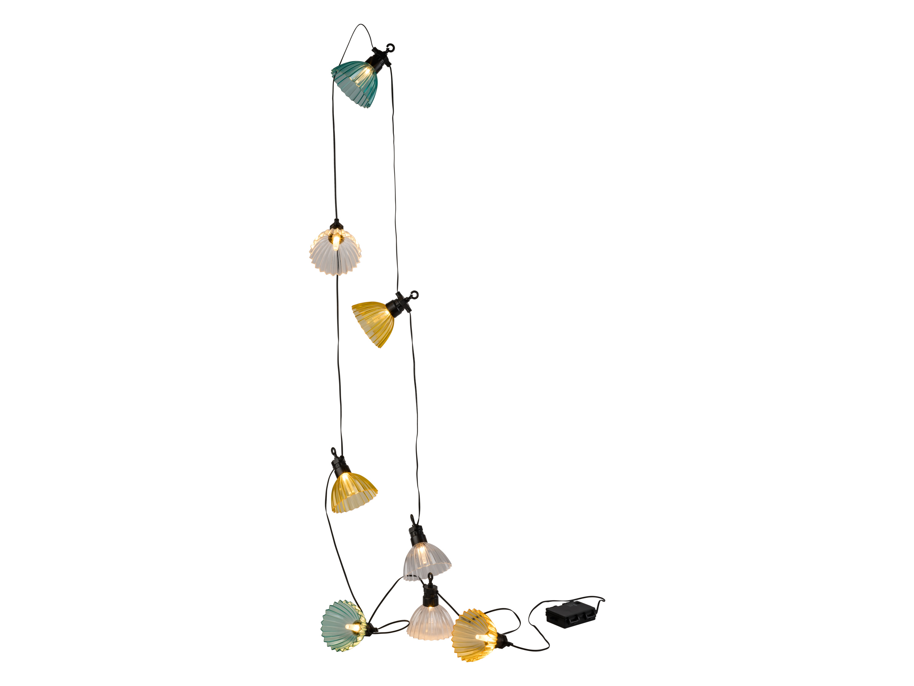 LIVARNO home LED-Lichterkette mit Lampenschirm Indoor/Outdoor (mehrfarbiger)''