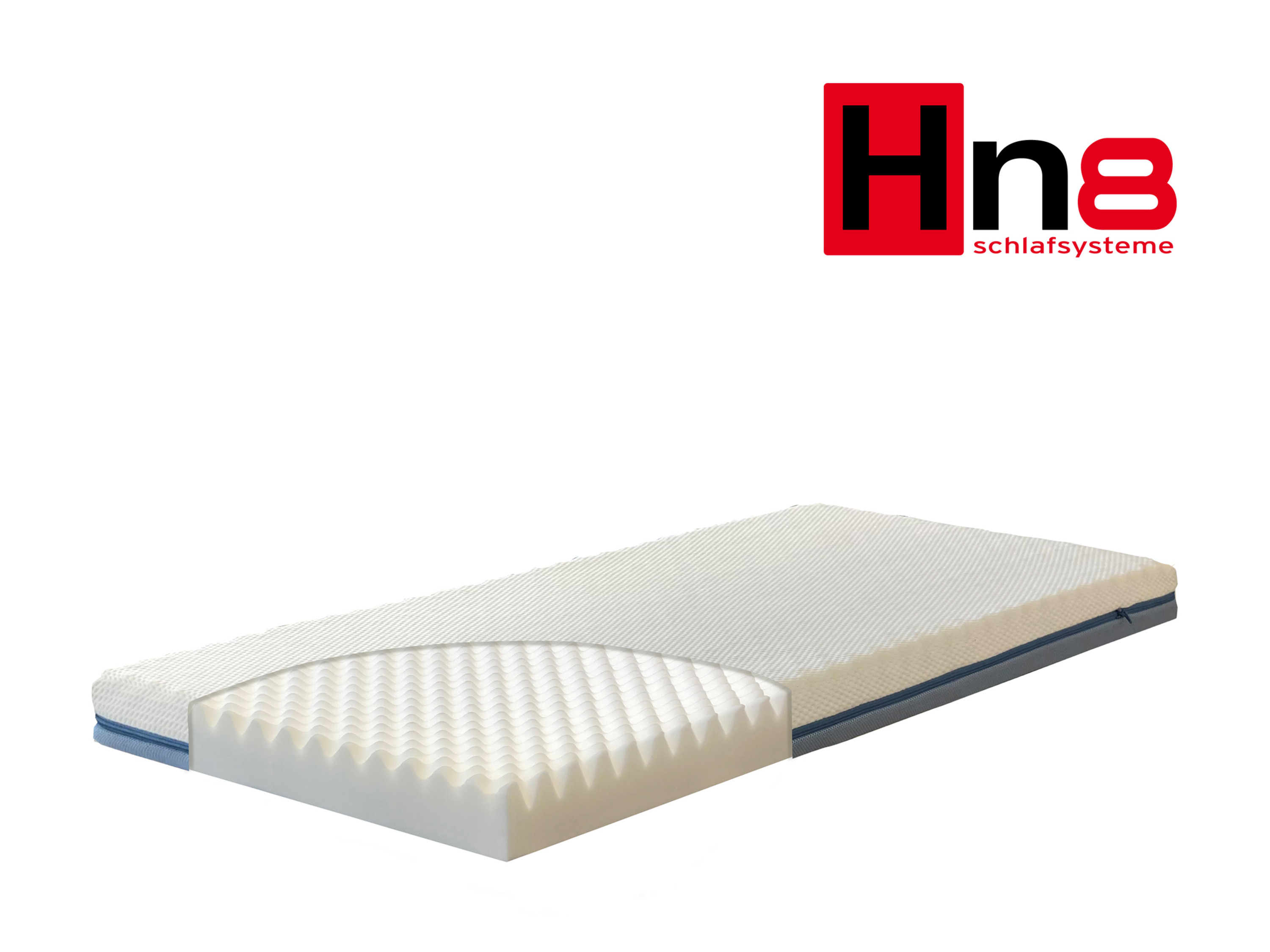 HN8 SCHLAFSYSTEME 2in1 Kinder Wendematratze (Baby und Junior) (60 x 120 cm)''