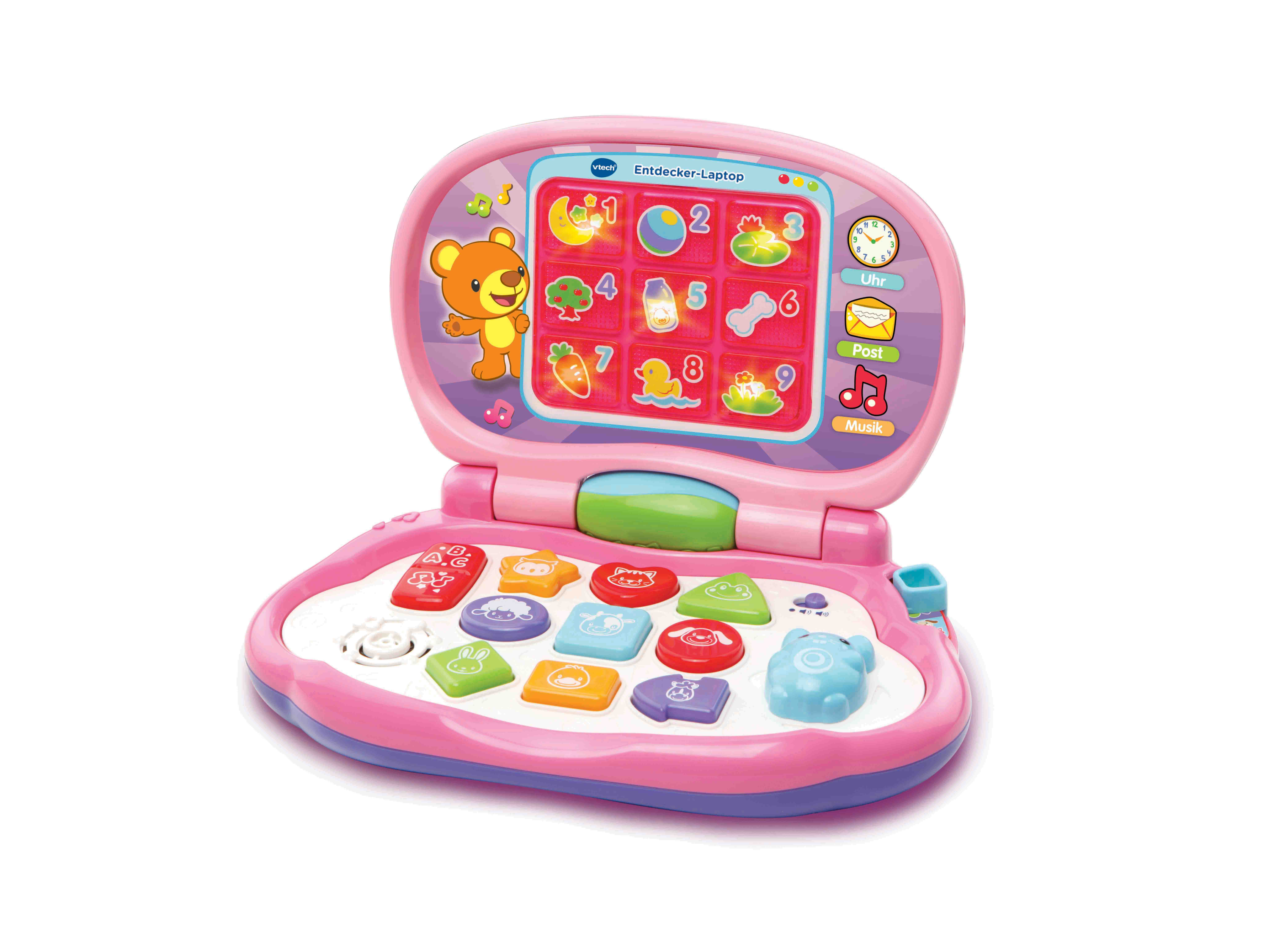 VTECH Entdecker-Laptop pink