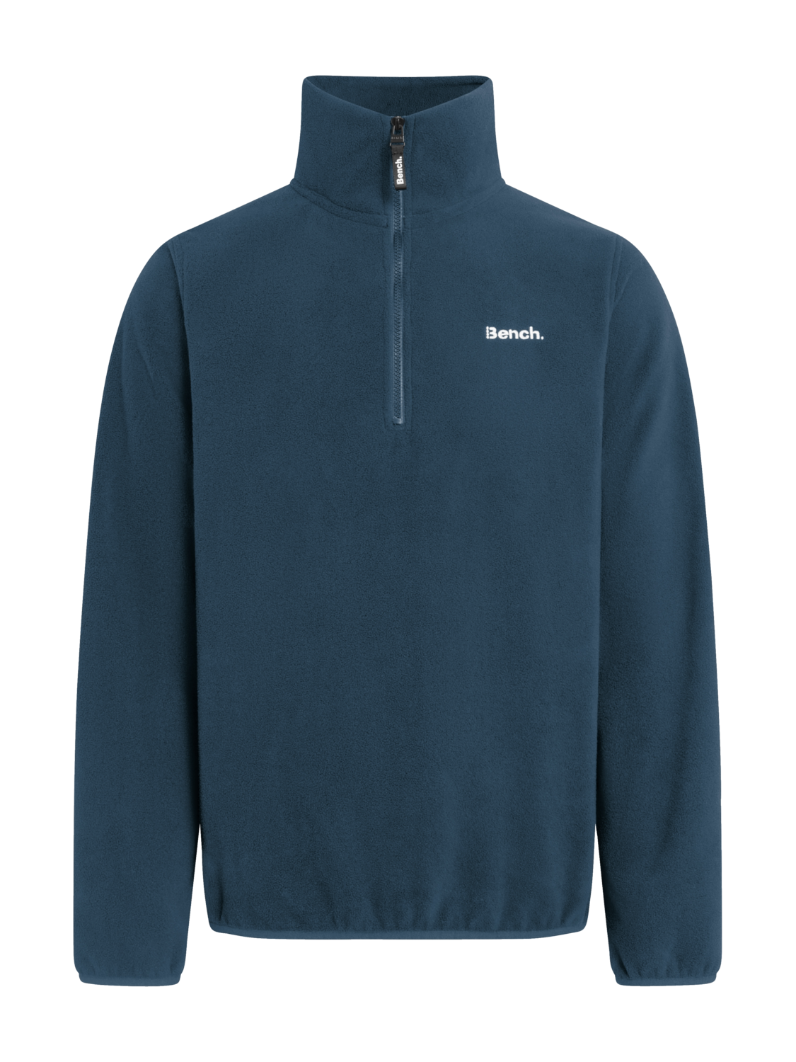 BENCH Herren Pullover mit Reißverschluss (Navy, L)''