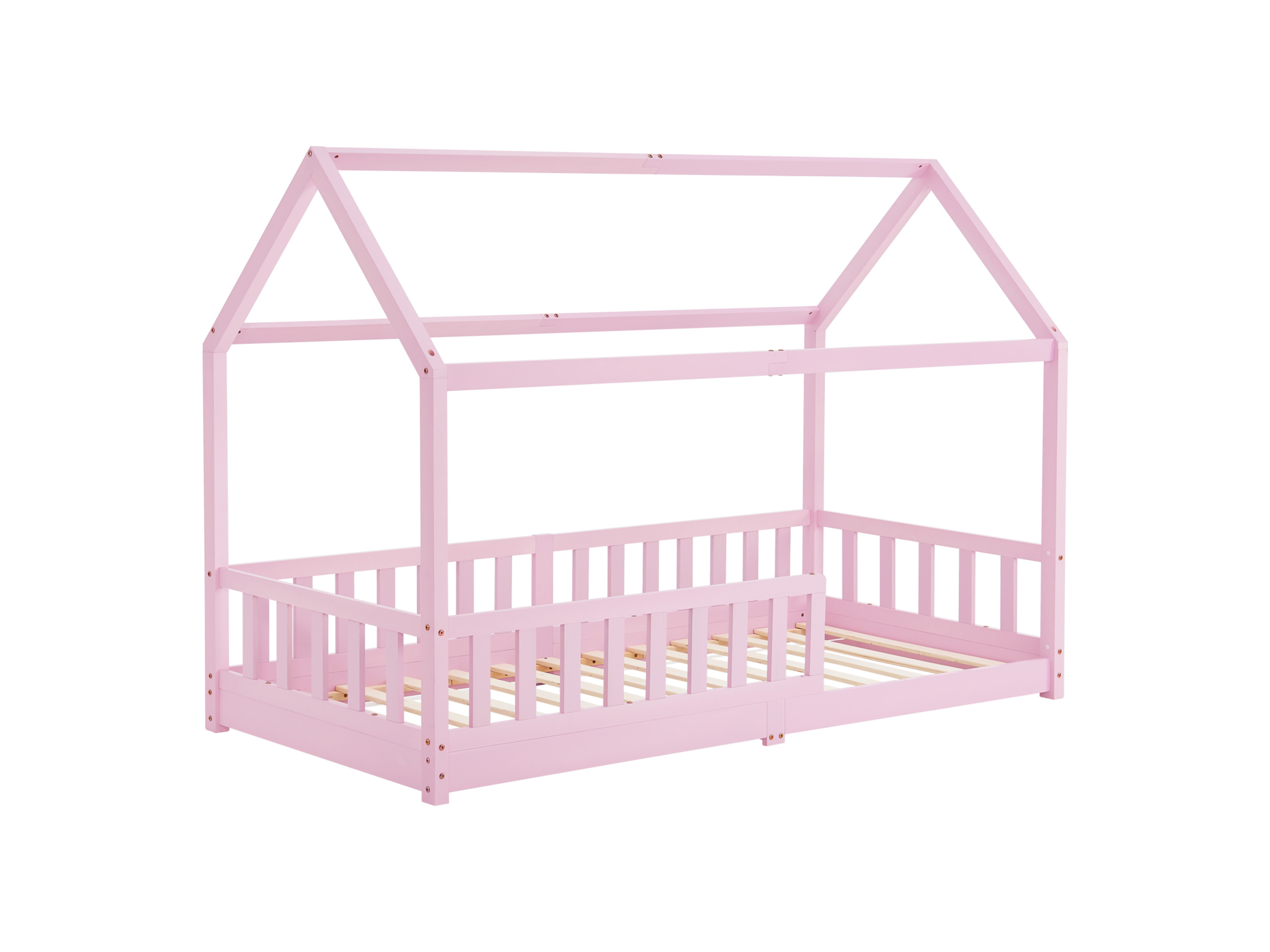 JUSKYS Kinderbett Marli_STR_OS (Rose, 200 x 90 cm)