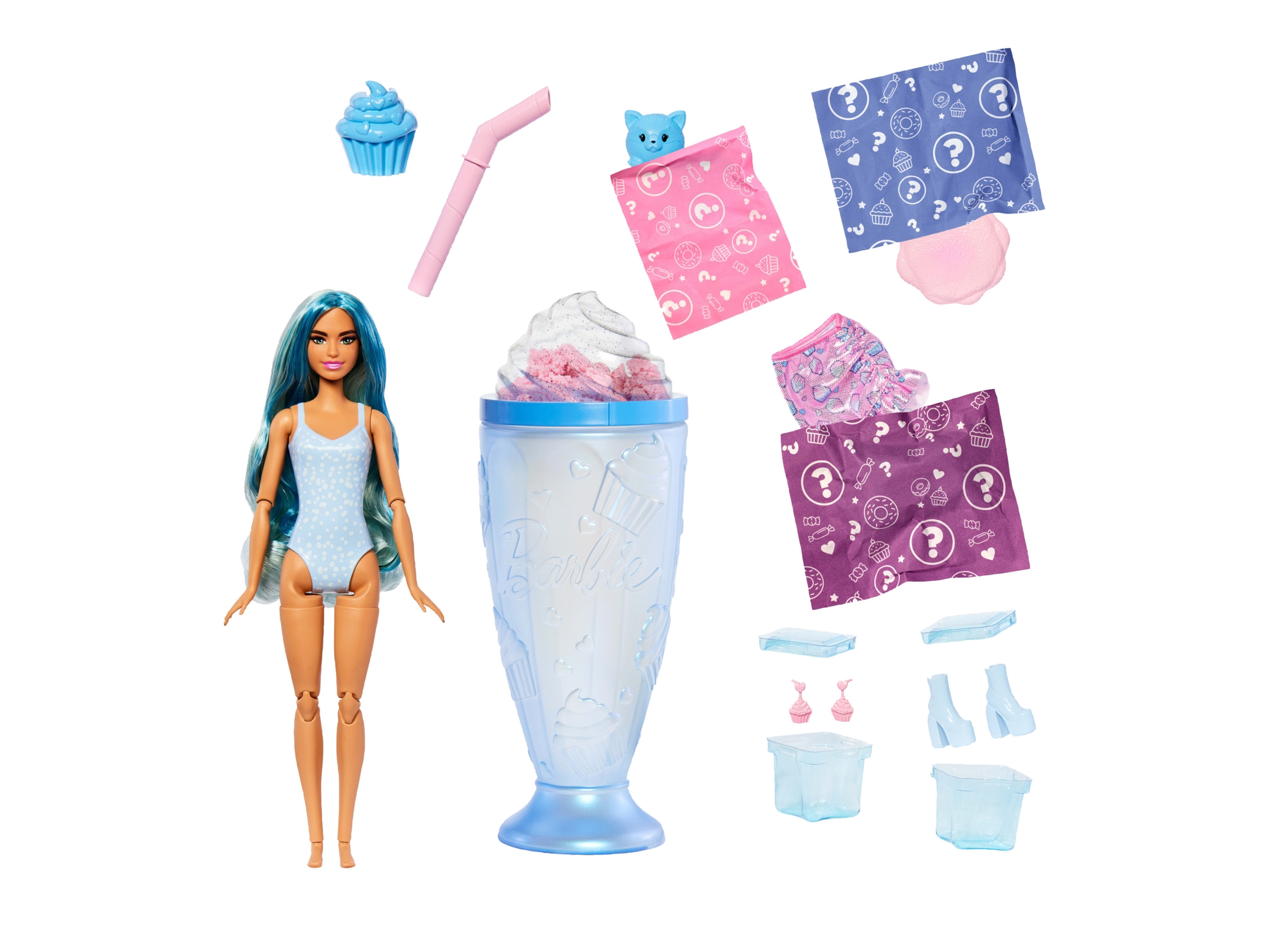 BARBIE POP! Reveal Puppe (Blue Doll)