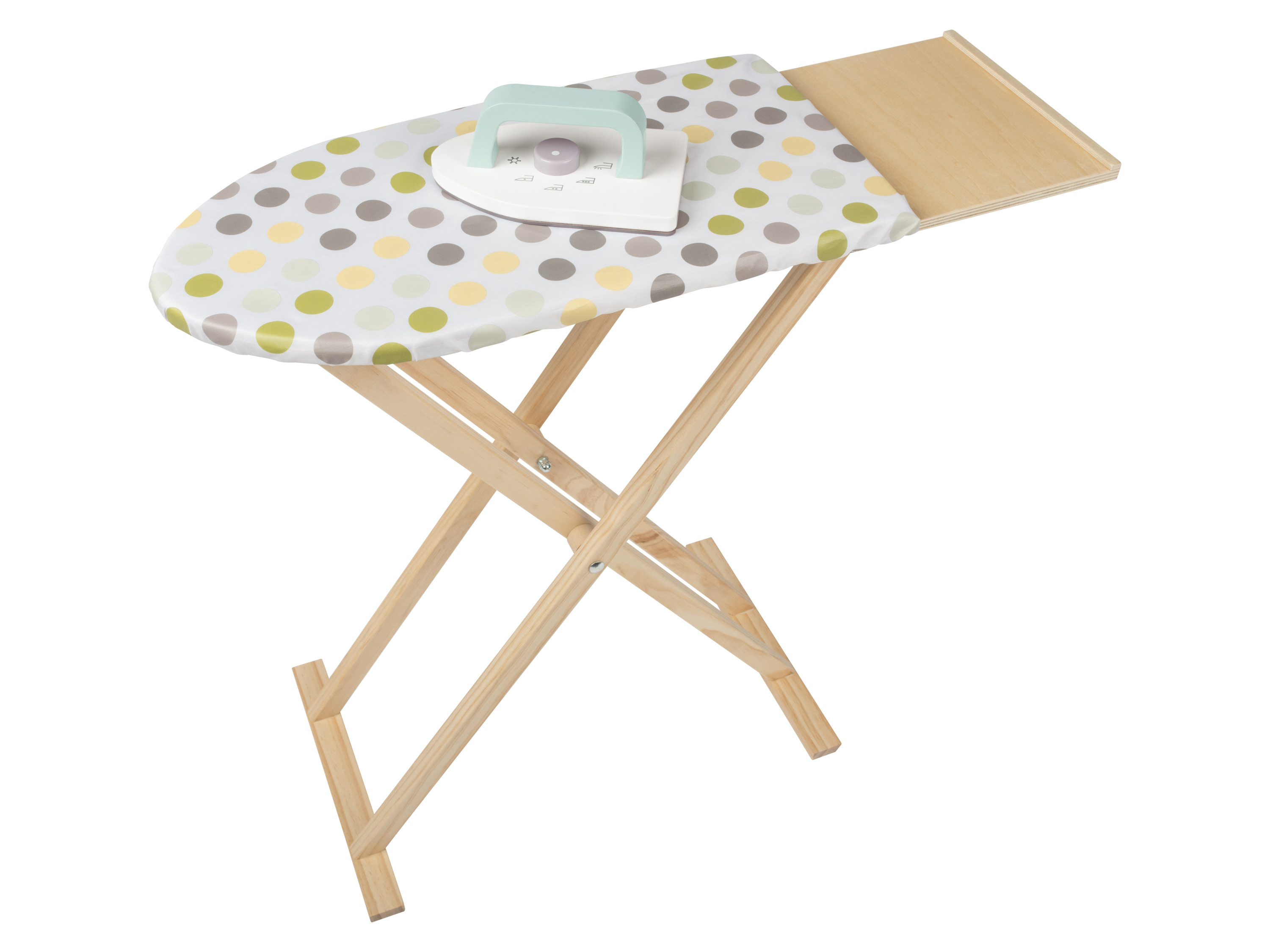 LUPILU® Putzstation / Bügelbrett / Staubsauger, 6-teilig / 2-teilig