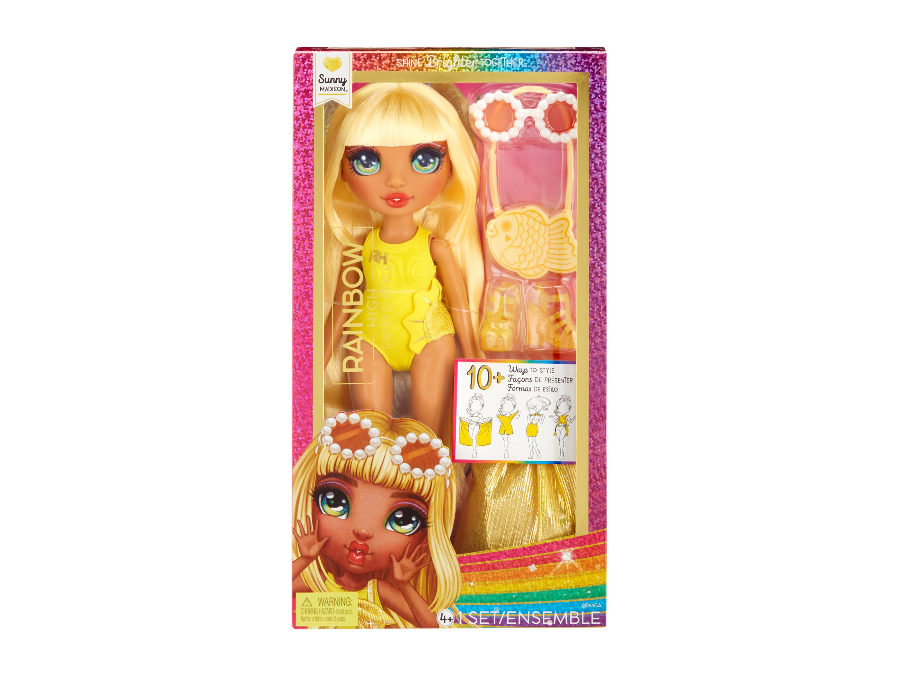 RAINBOW HIGH Swim and Style (Yellow)