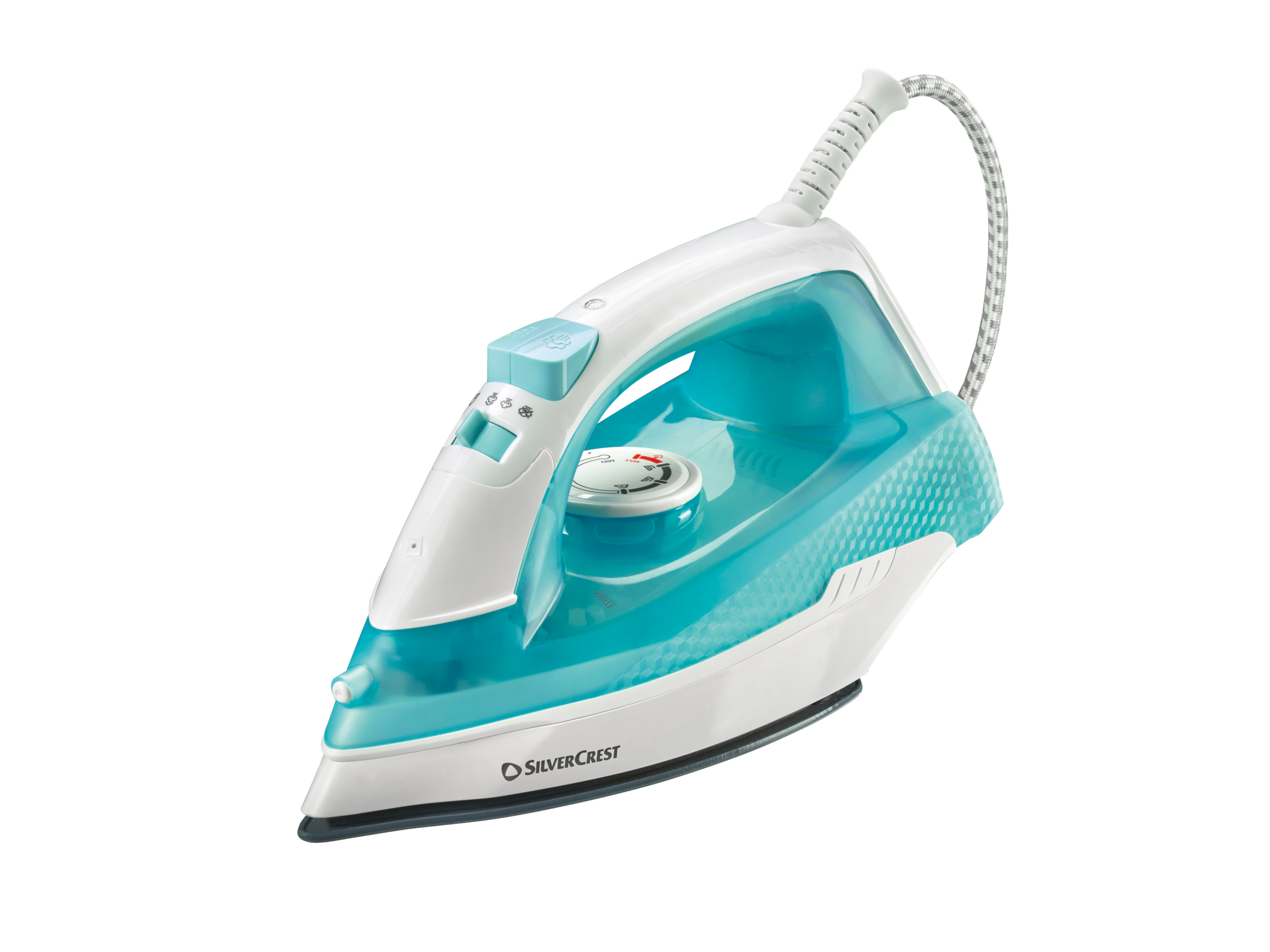 SILVERCREST® Dampfbügeleisen »SDBG 2200 A1« (weiß/türkis)