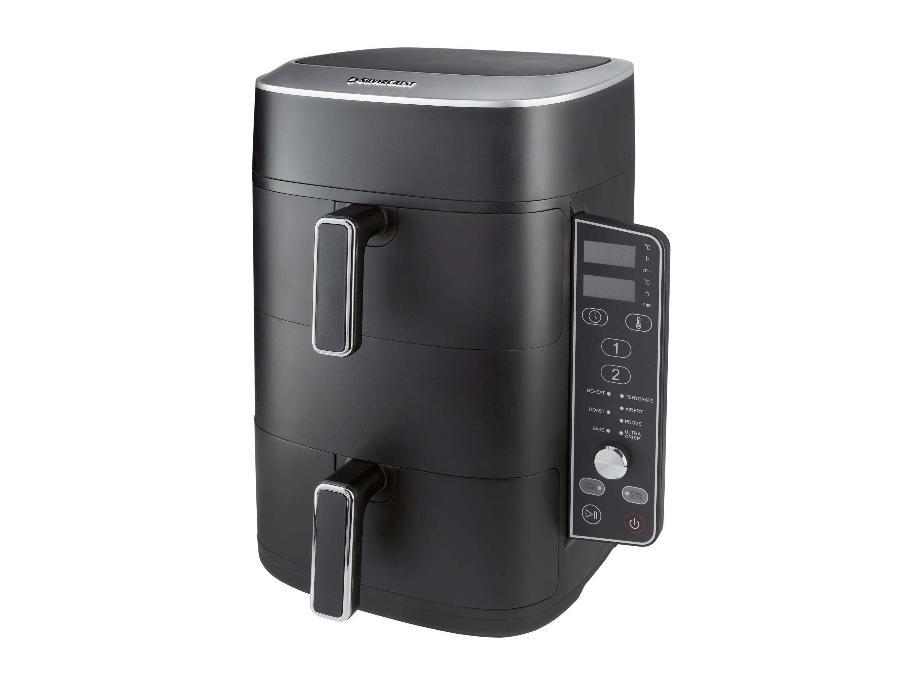 SILVERCREST® Tower Air Fryer »SHFDV 2470 A1«, 2x 4,75 l''
