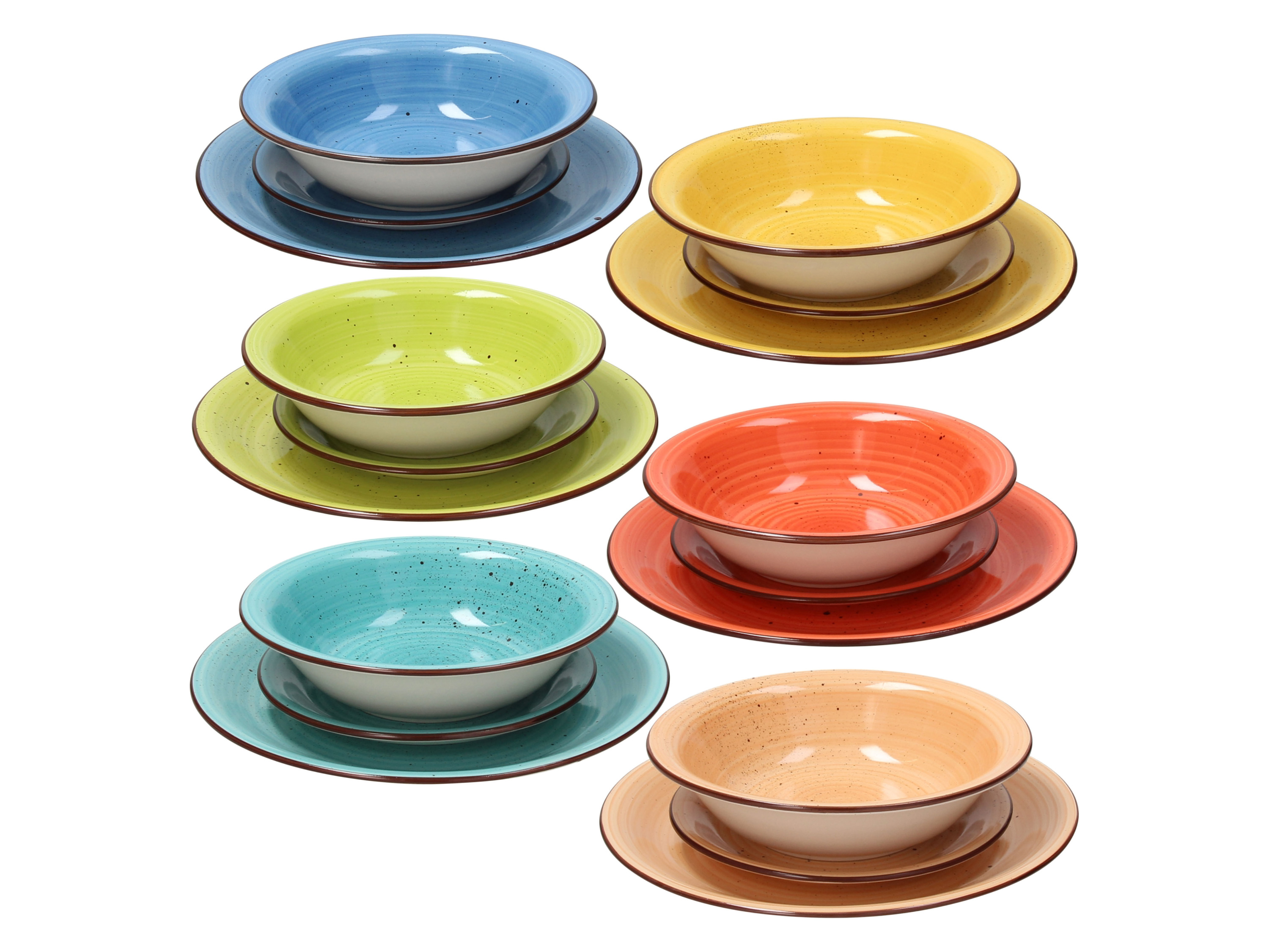 TOGNANA Tellerset »New Art & Pepper«, 18-teilig''