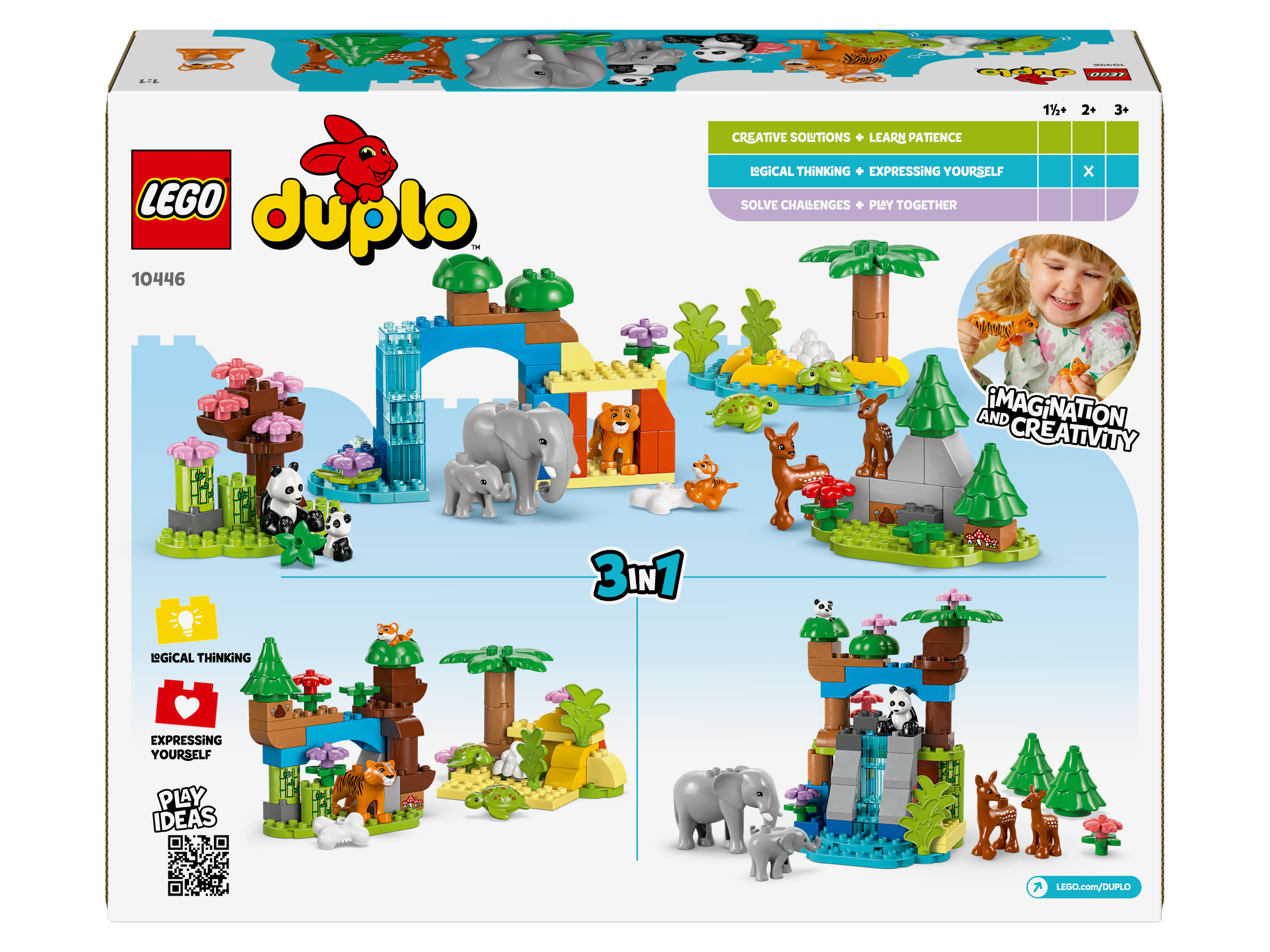 LEGO® DUPLO® 10446 3in1 Wild Animal Families