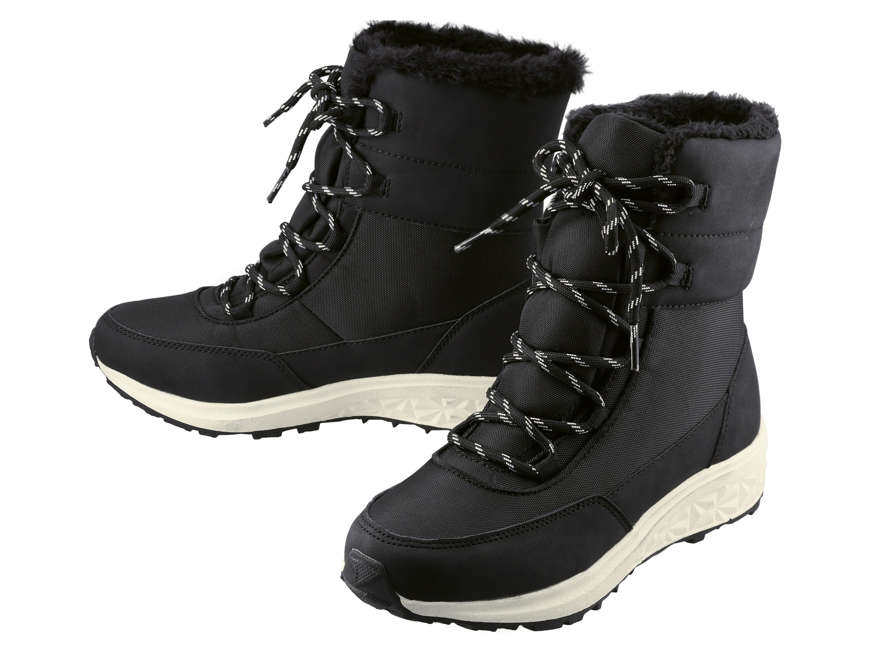 ESMARA® Damen Winterstiefel (Schwarz, 36)