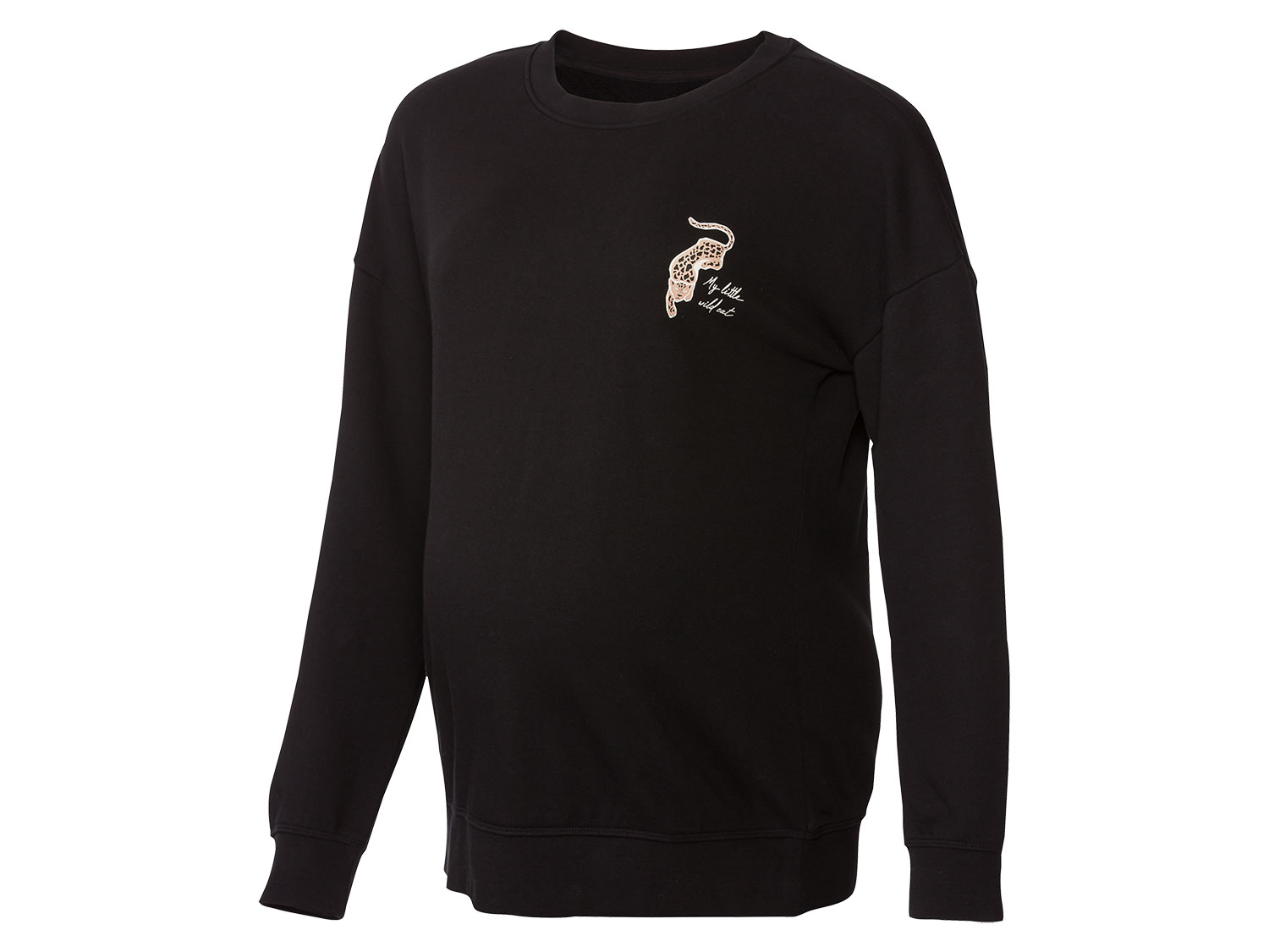 esmara® Damen Sweatpullover Umstandsmode (Schwarz, XL(48/50))