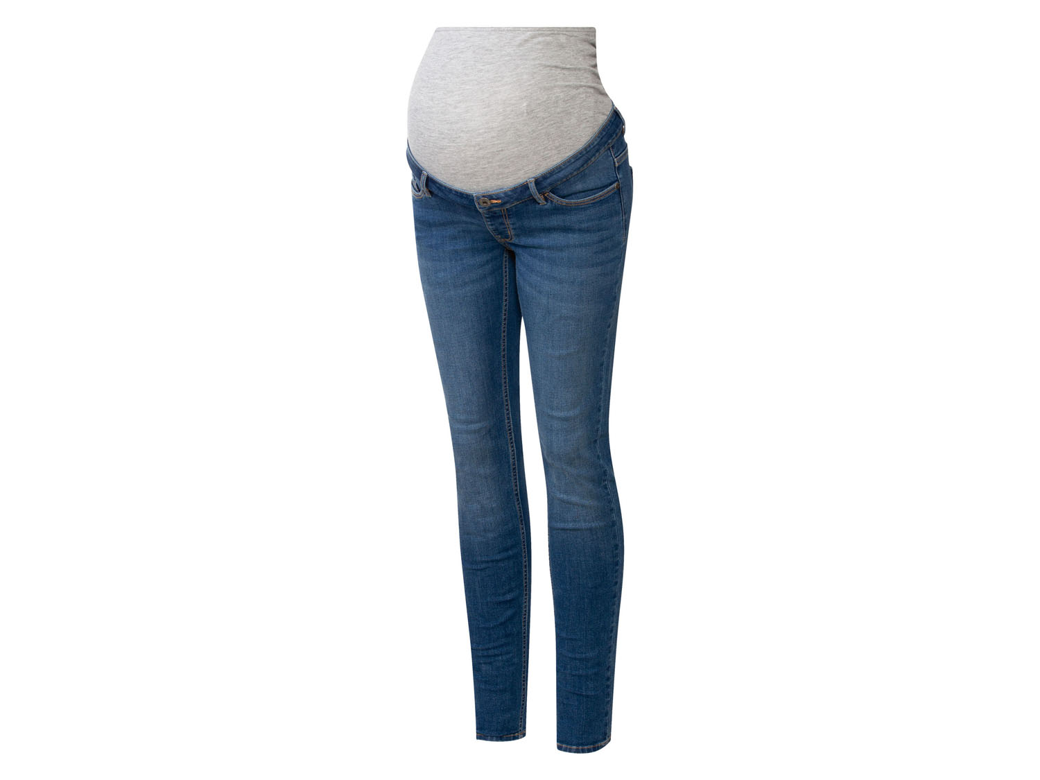 esmara® Damen Jeans Skinny fit Umstandsmode (blau Denim, 34)''