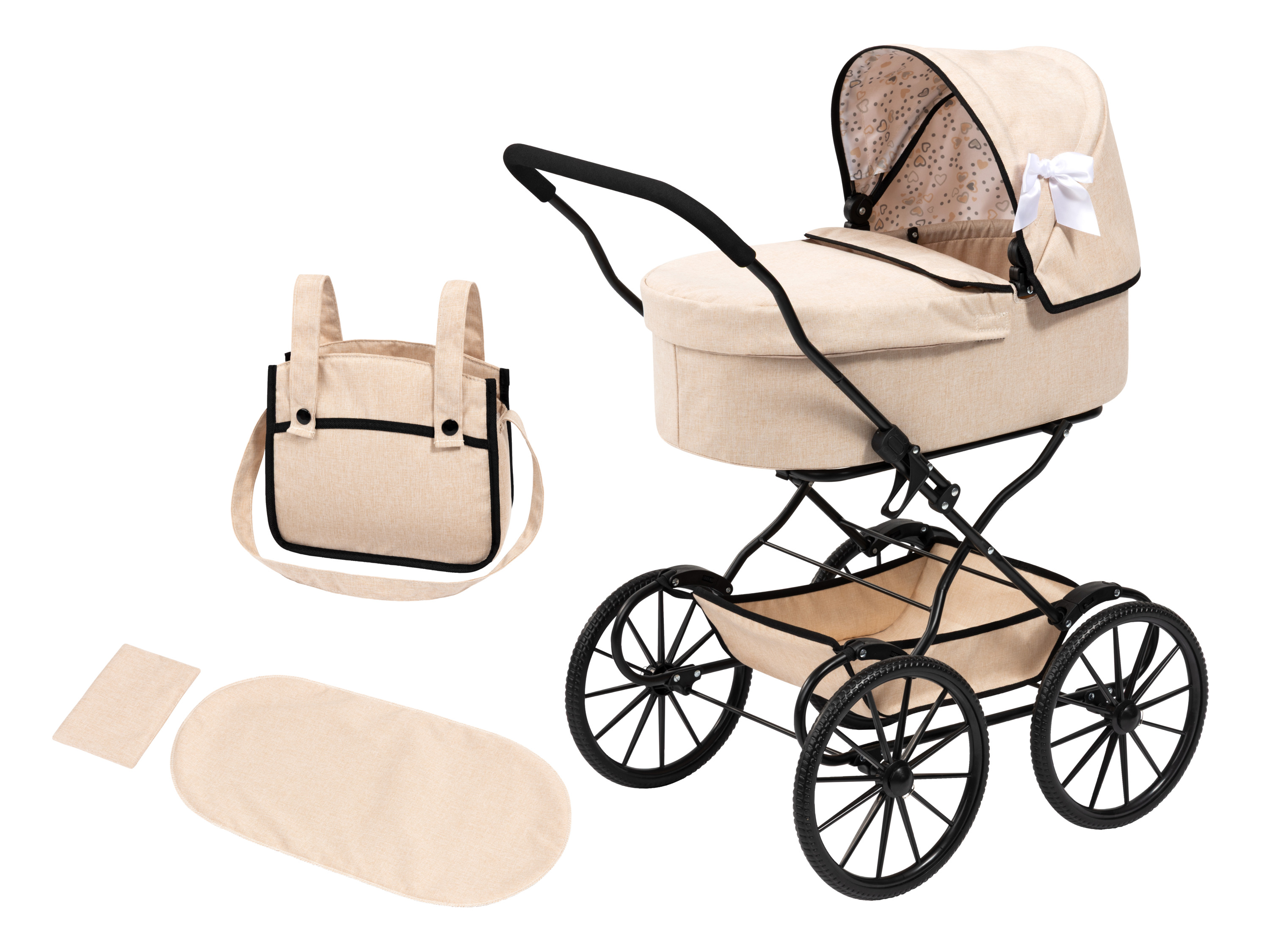 BAYER DESIGN Puppenwagen Klassik (Beige)