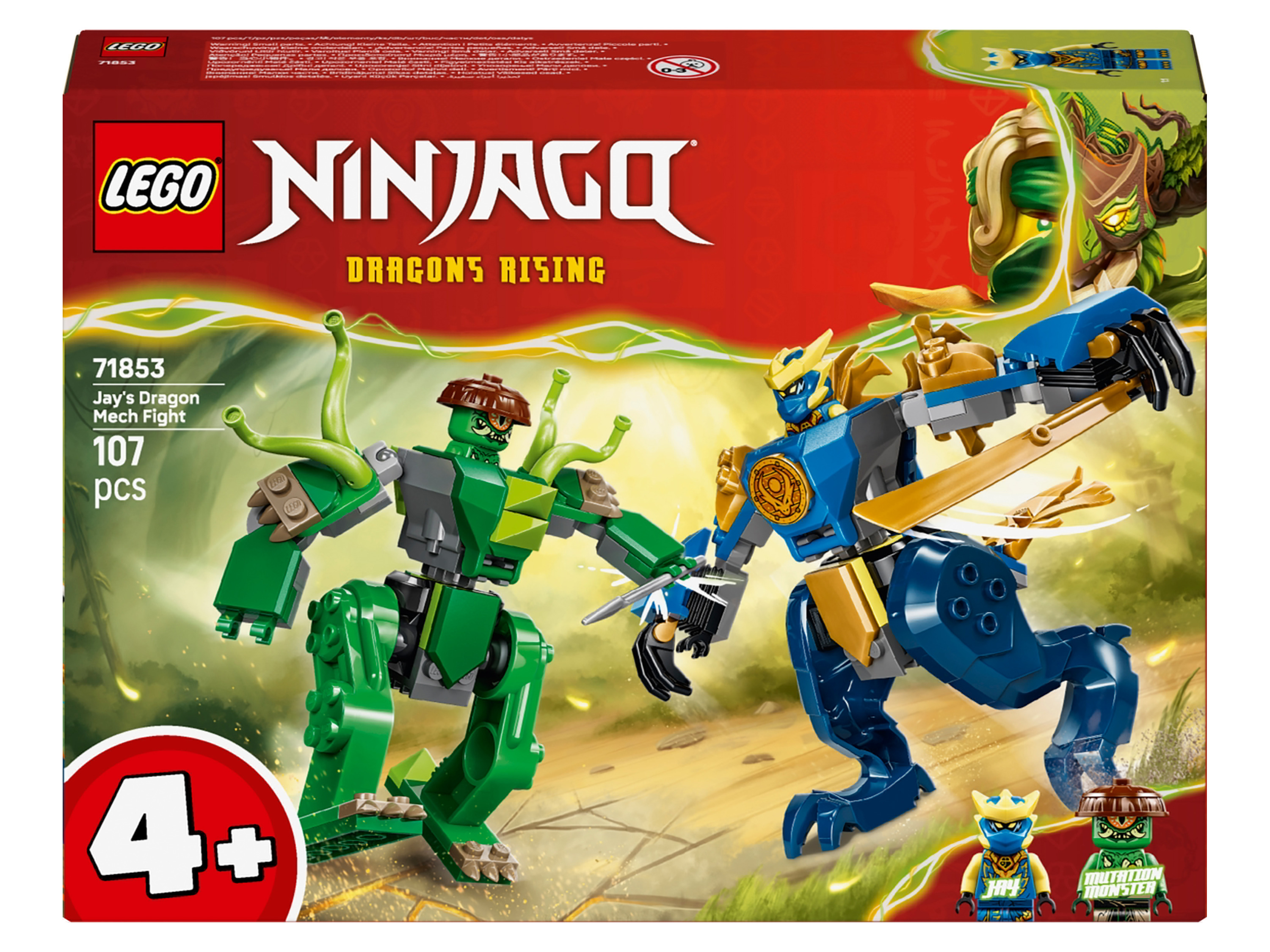 LEGO® NINJAGO 71853 »Duell mit Jays Drachen-Mech« ''