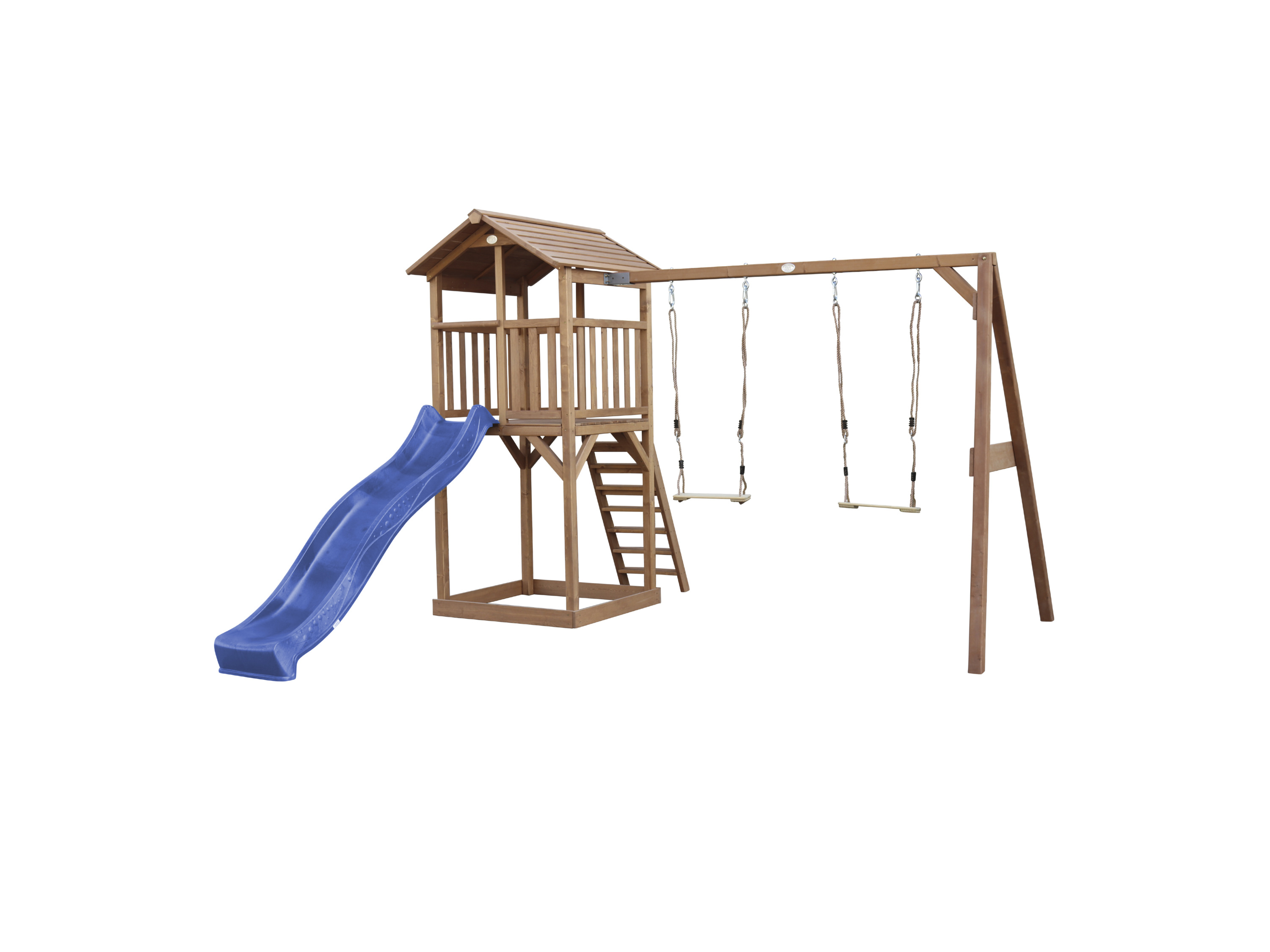 AXI Spielturm »Beach Tower«, mit Doppelschaukel (Braun)''