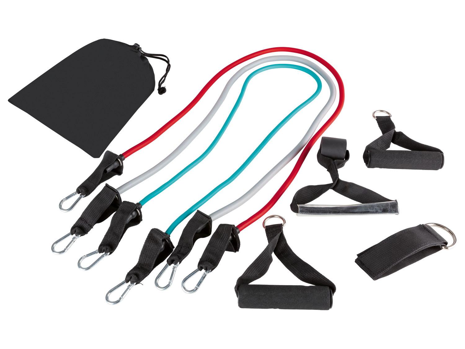 CRIVIT Fitnessaccessoires (Fitnessband-Set 3 Bänder)