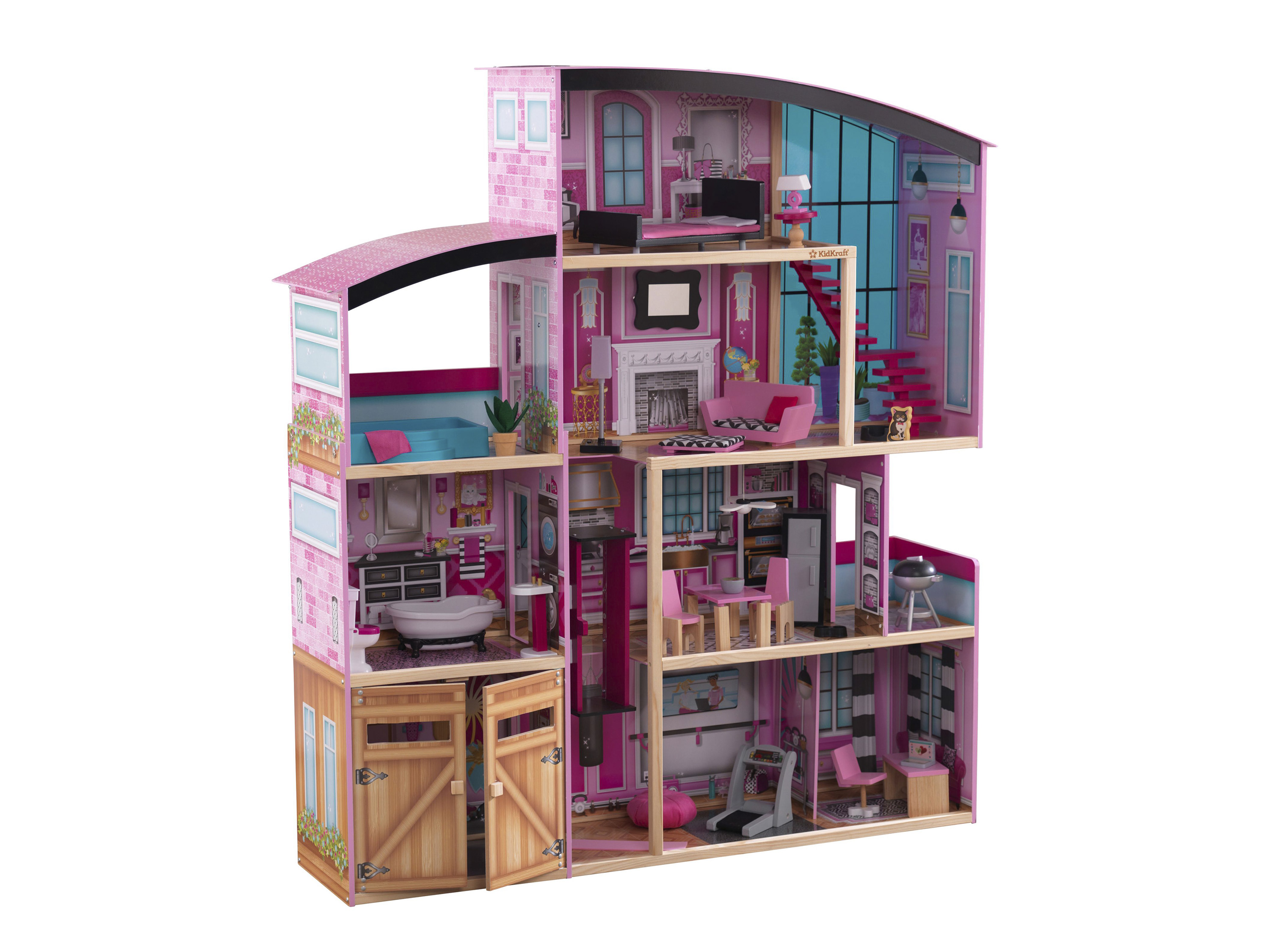 KidKraft Puppenhaus »Shimmer Mansion«, mit 8 Räumen''