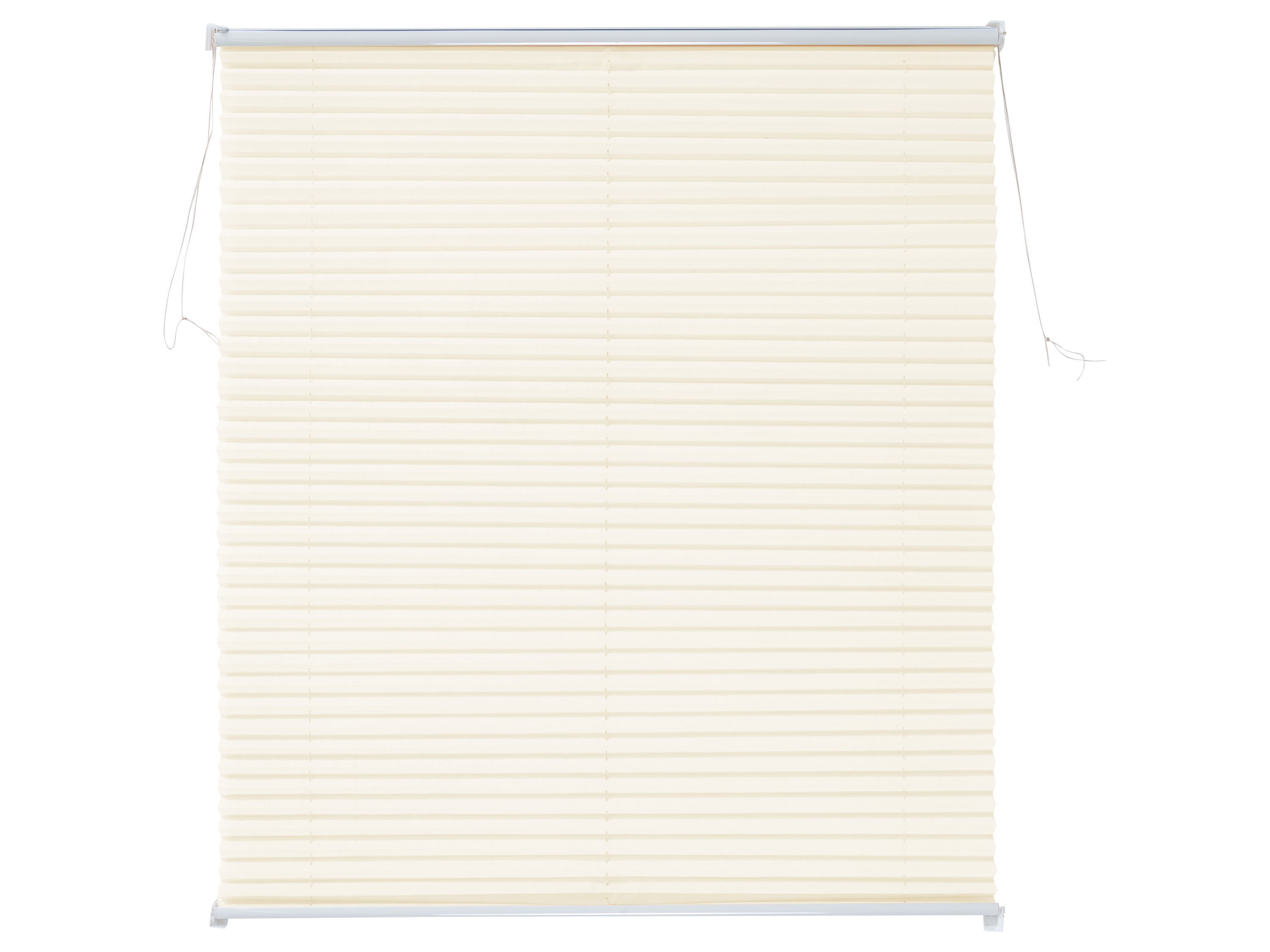 LIVARNO home Plissee Rollo für Fenster 85 x 130 cm (Creme)