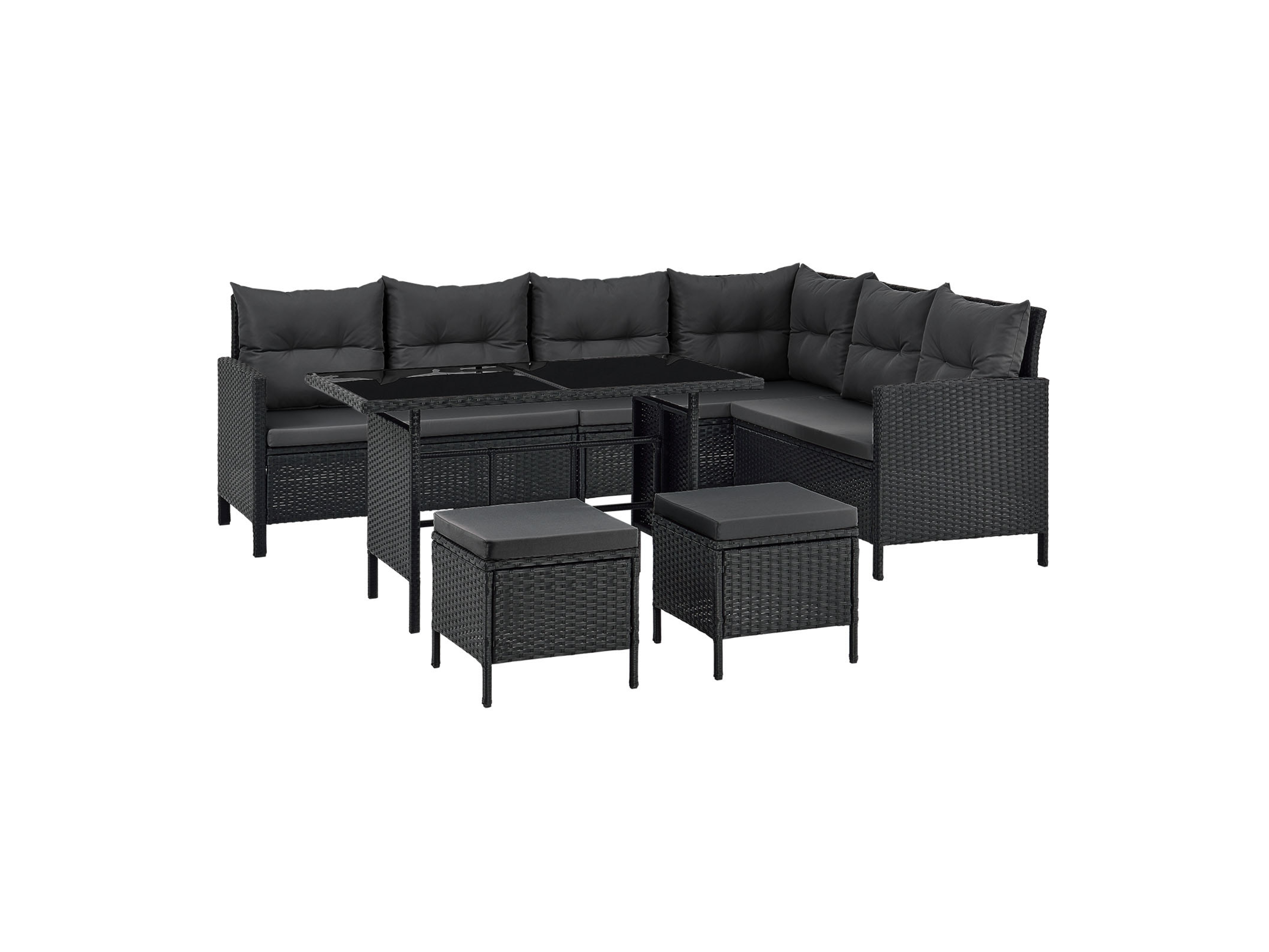 Juskys Gartenlounge Manacor (Dunkelgrau)''