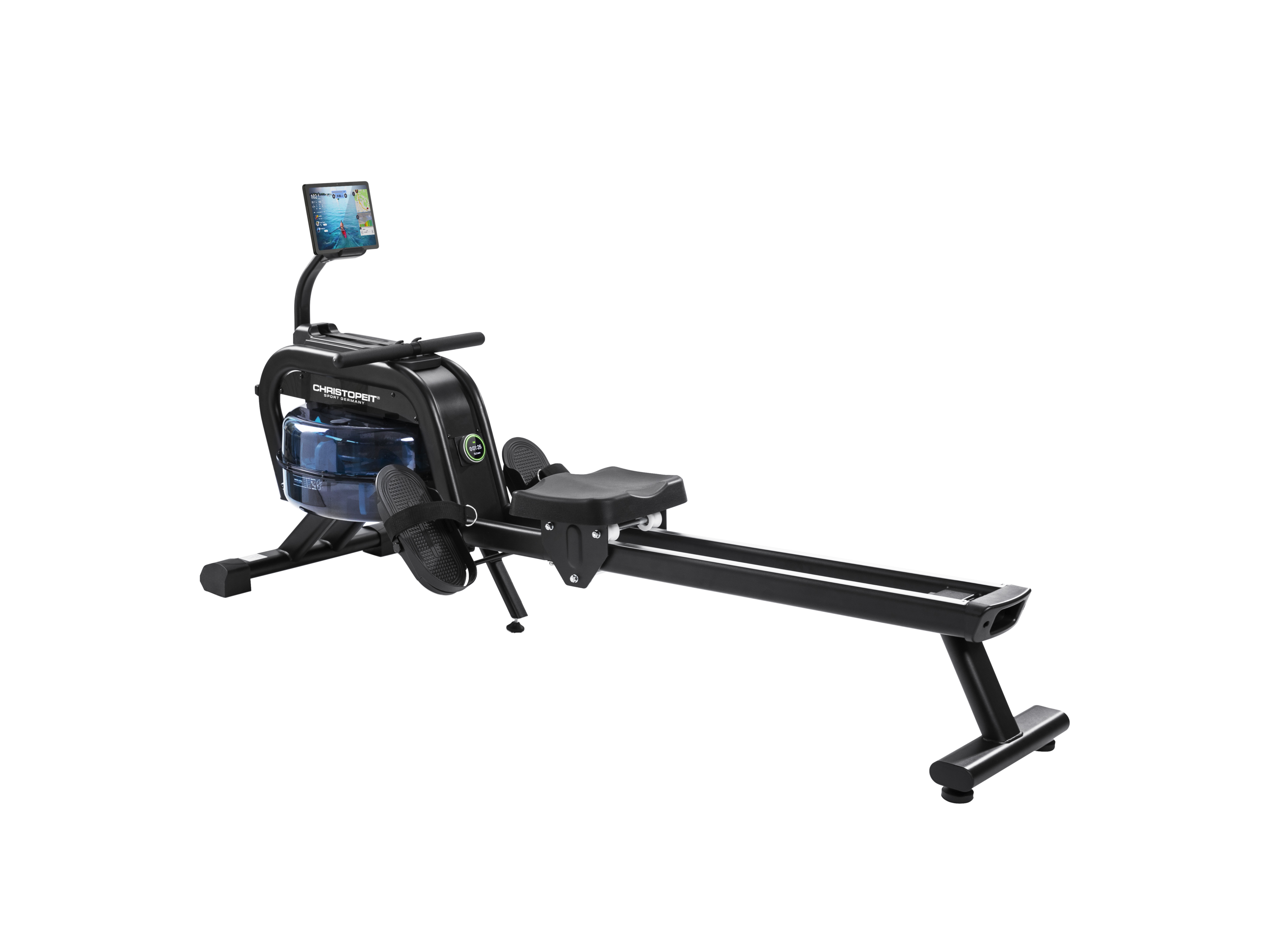 Christopeit Sport Wasser Rudergerät WP 2000 mit Kinomap