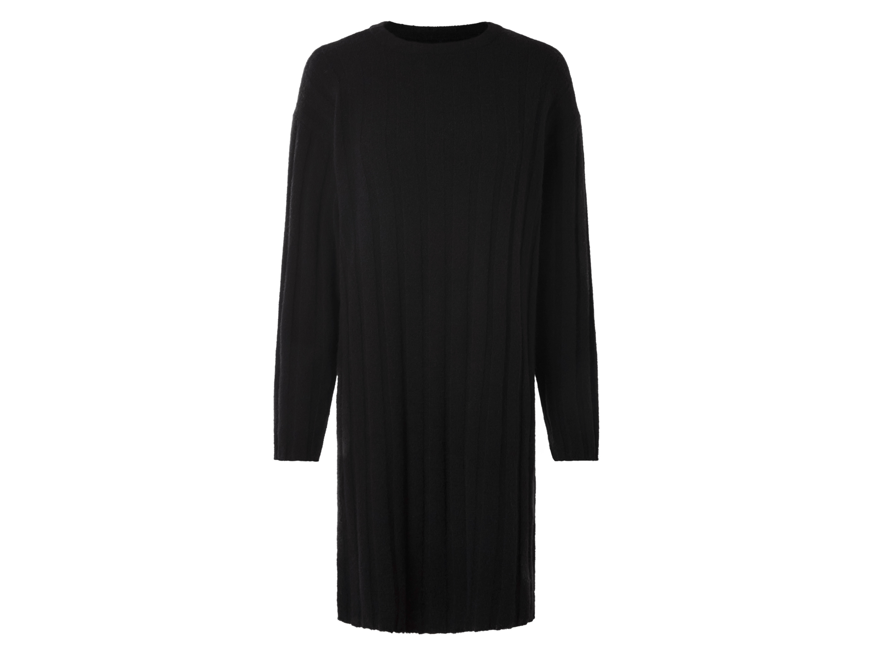 ESMARA® Damen Strickkleid (Schwarz, XL (48/50))