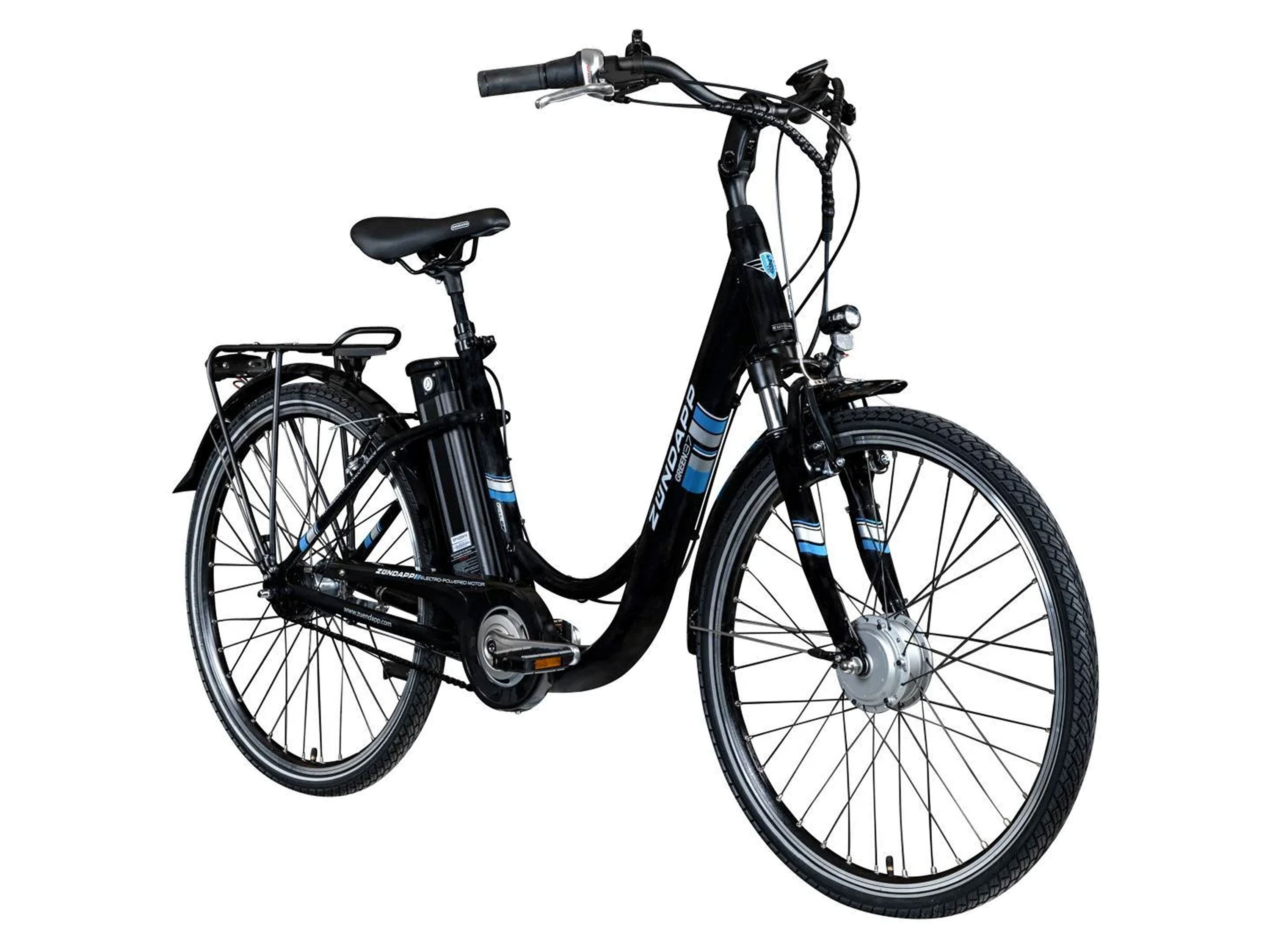 Zündapp City E.Bike Green 3.7 (Schwarz/blau, 26'')'