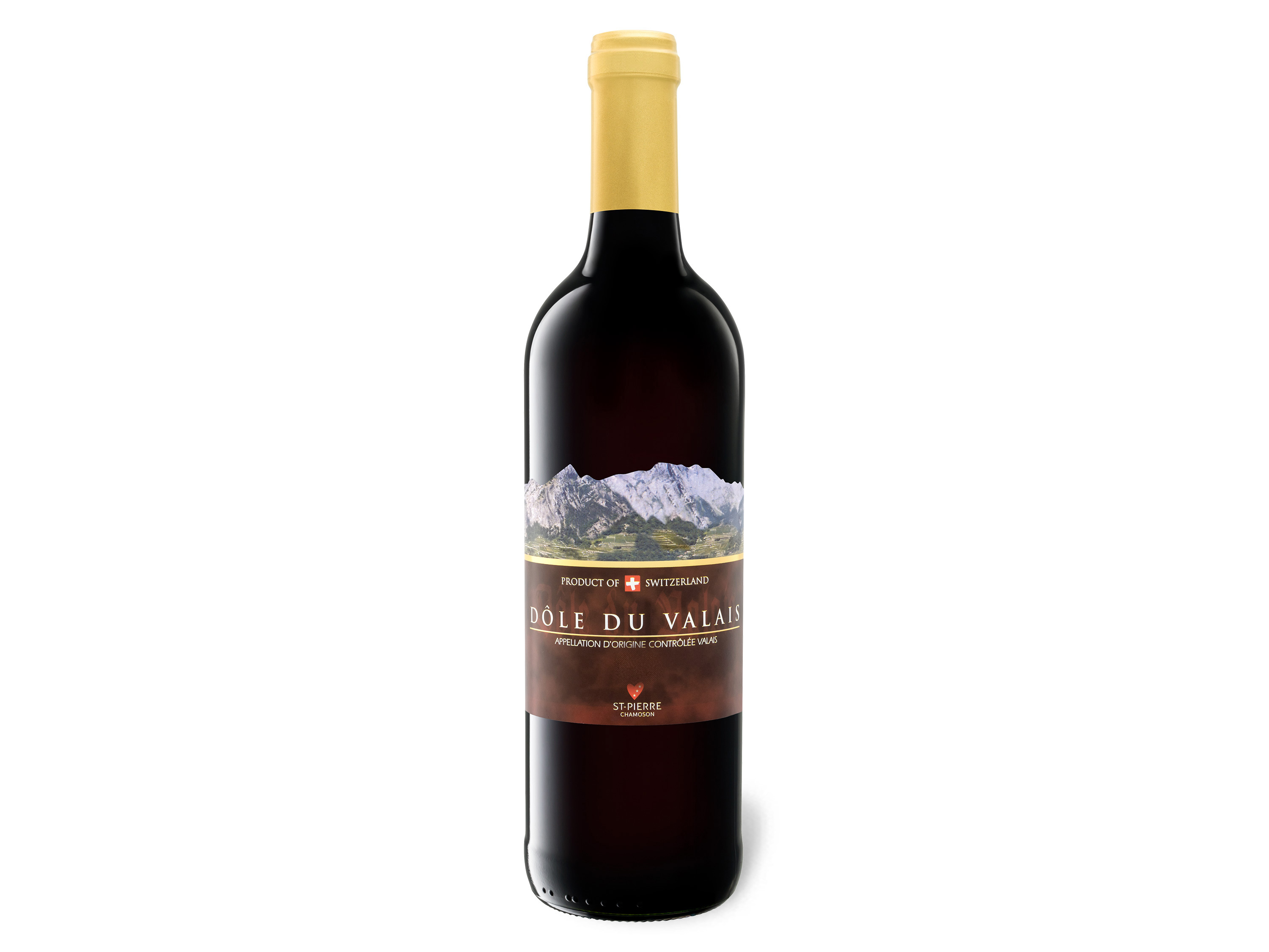 CAVE ST. PIERRE Dôle du Valais AOC Schweizer Rotwein trocken, Rotwein 2023