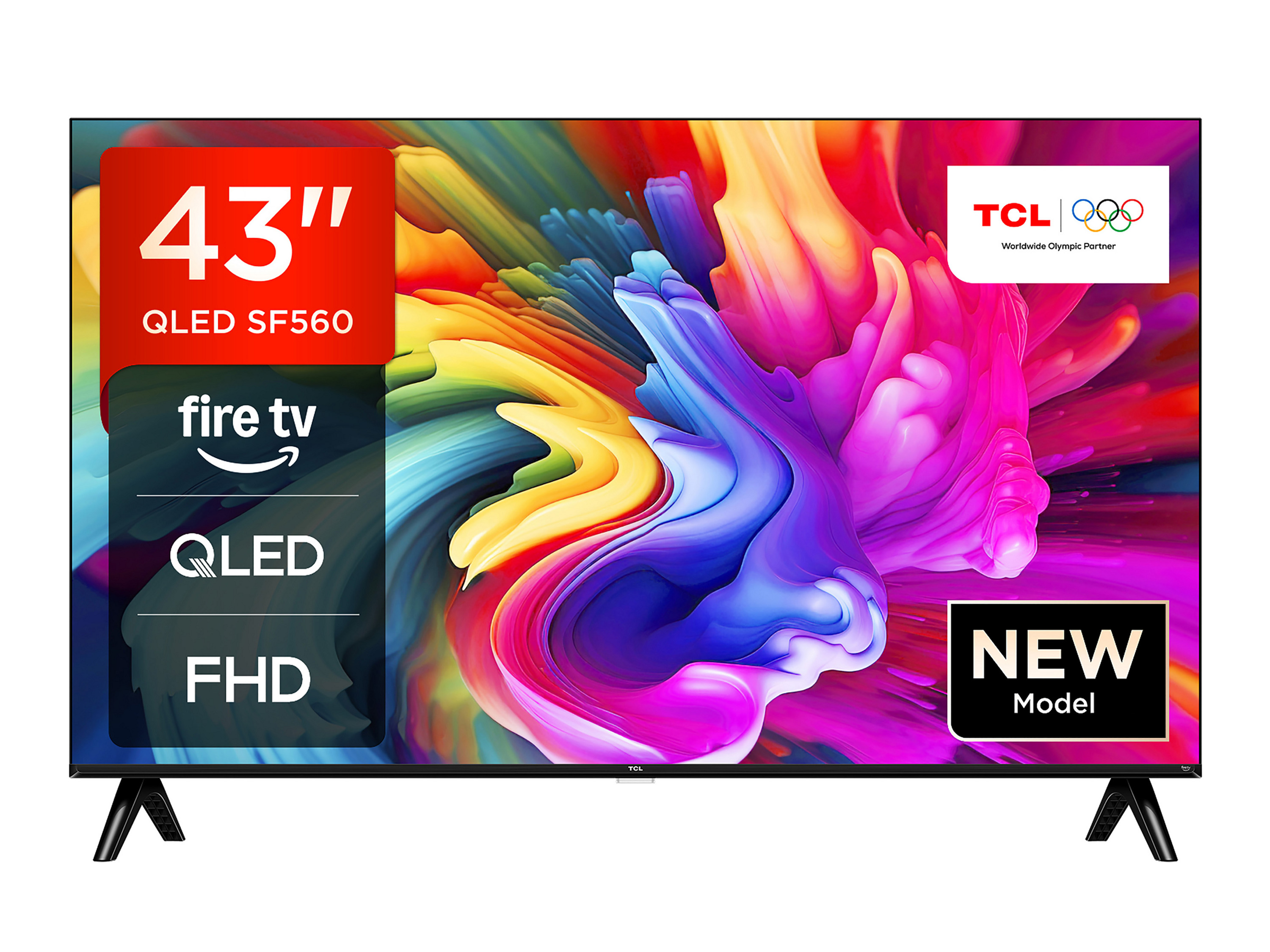 TCL SF560 QLED Fernseher Fire TV Full HD Smart TV HDR Fernseher Alexa Triple-Tuner, 43 Zoll''