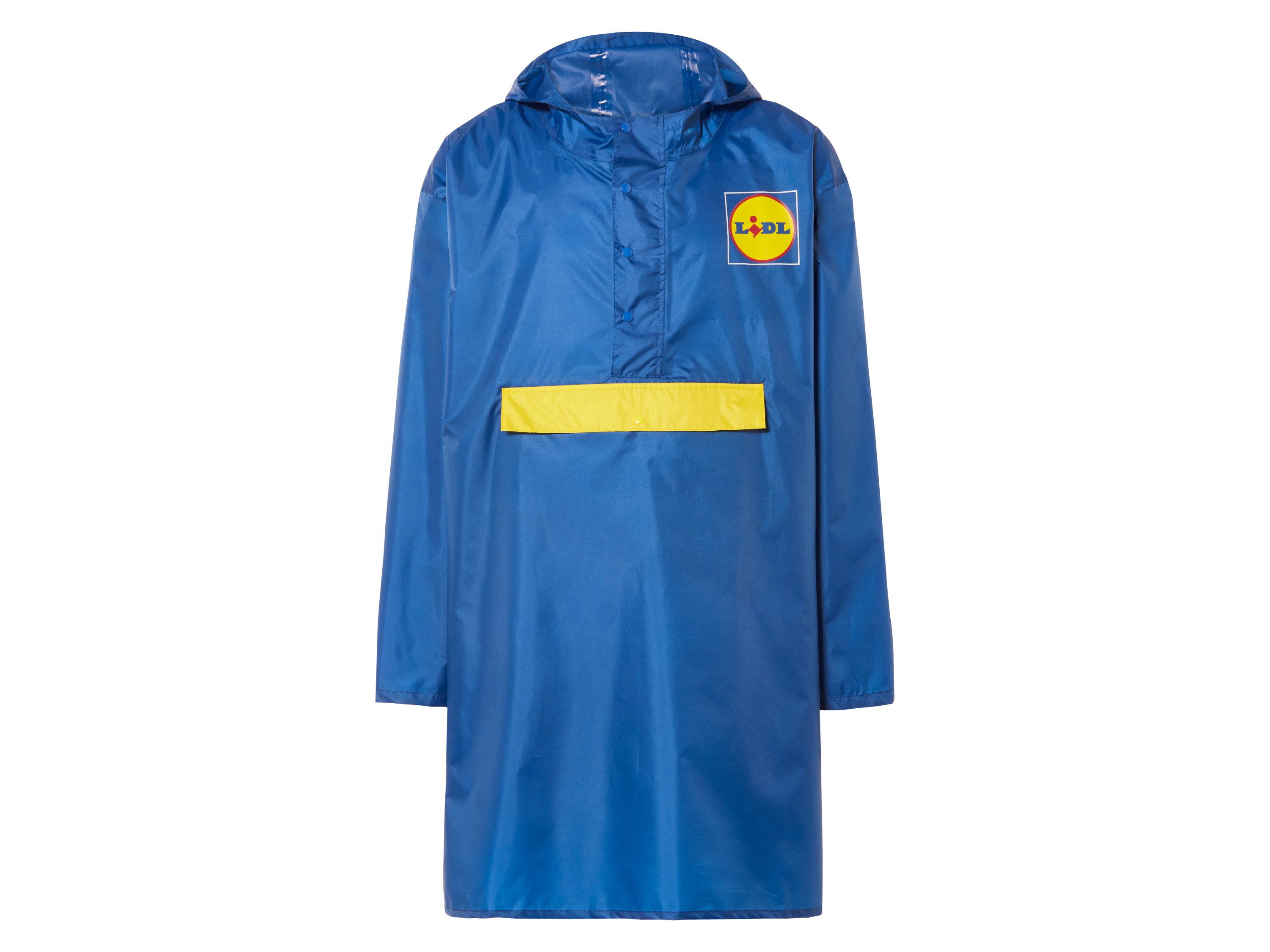 Damen Herren Regenponcho LIDL (Blau)''