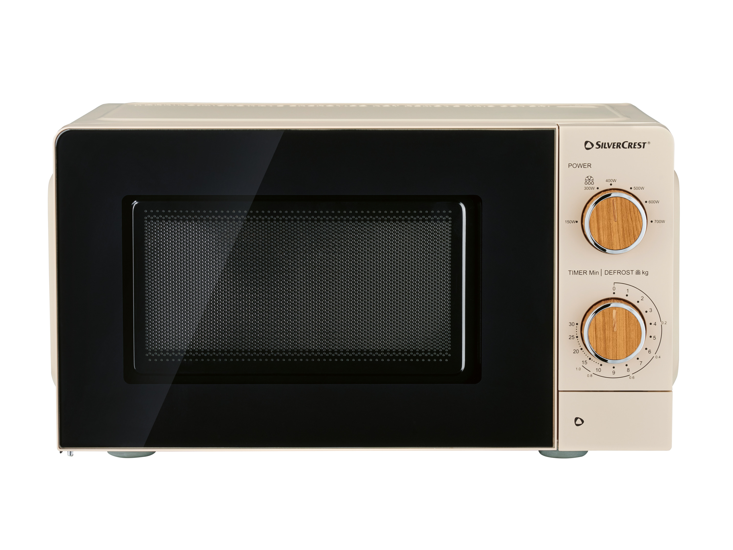 SILVERCREST® Mikrowelle »SMWH 700 C1« mit Holzdesign, ca. 17 l