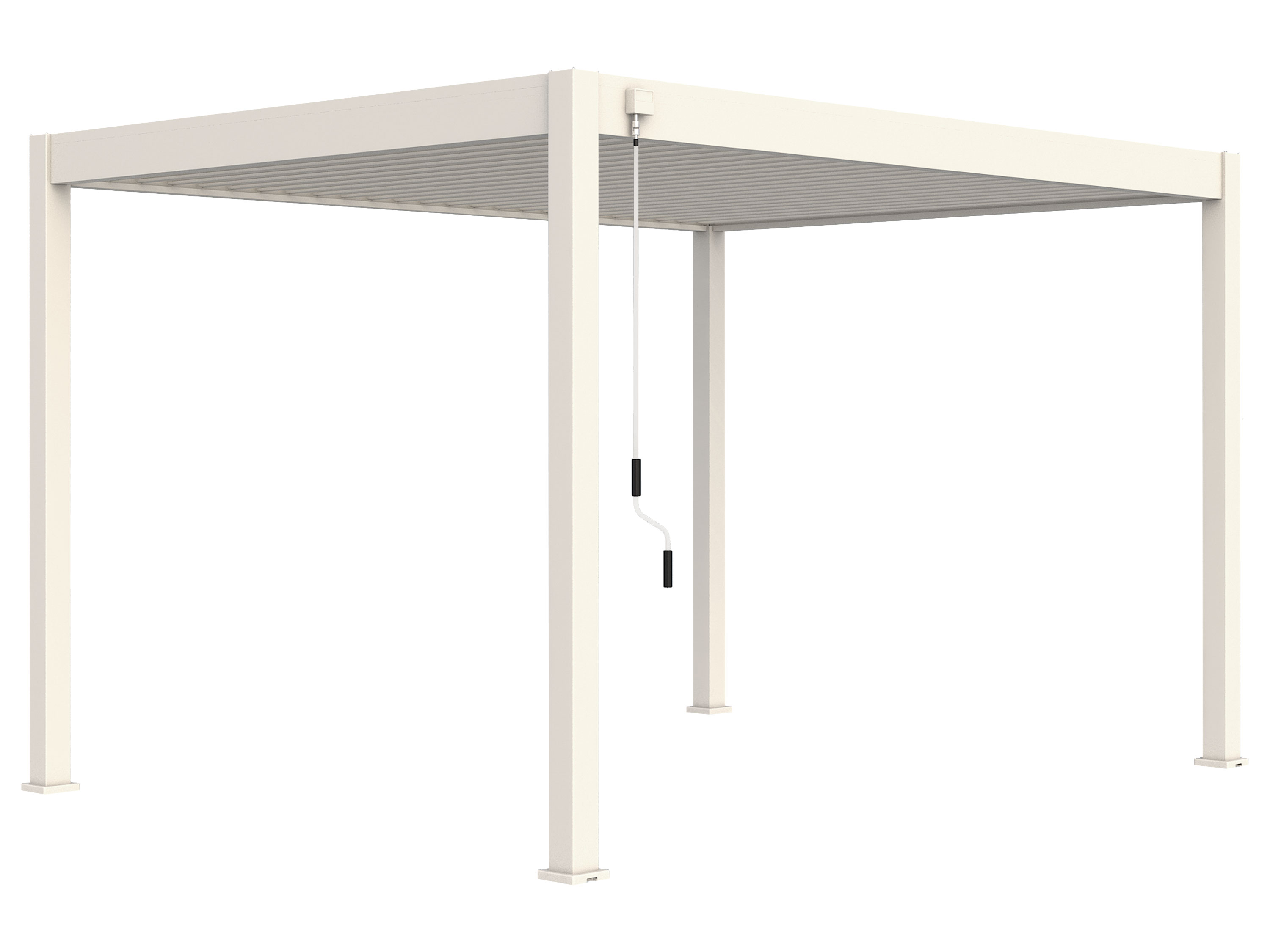 Pergoline Pavillon Superior (Weiß, 3x4 m)''
