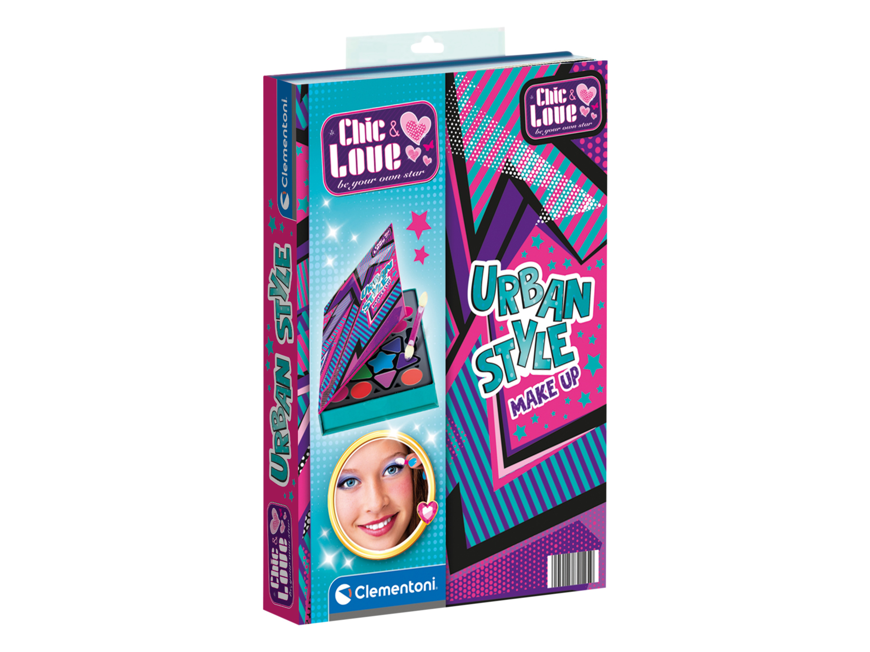 Clementoni Make Up und Beauty Set (Make Up - Urban Style)''