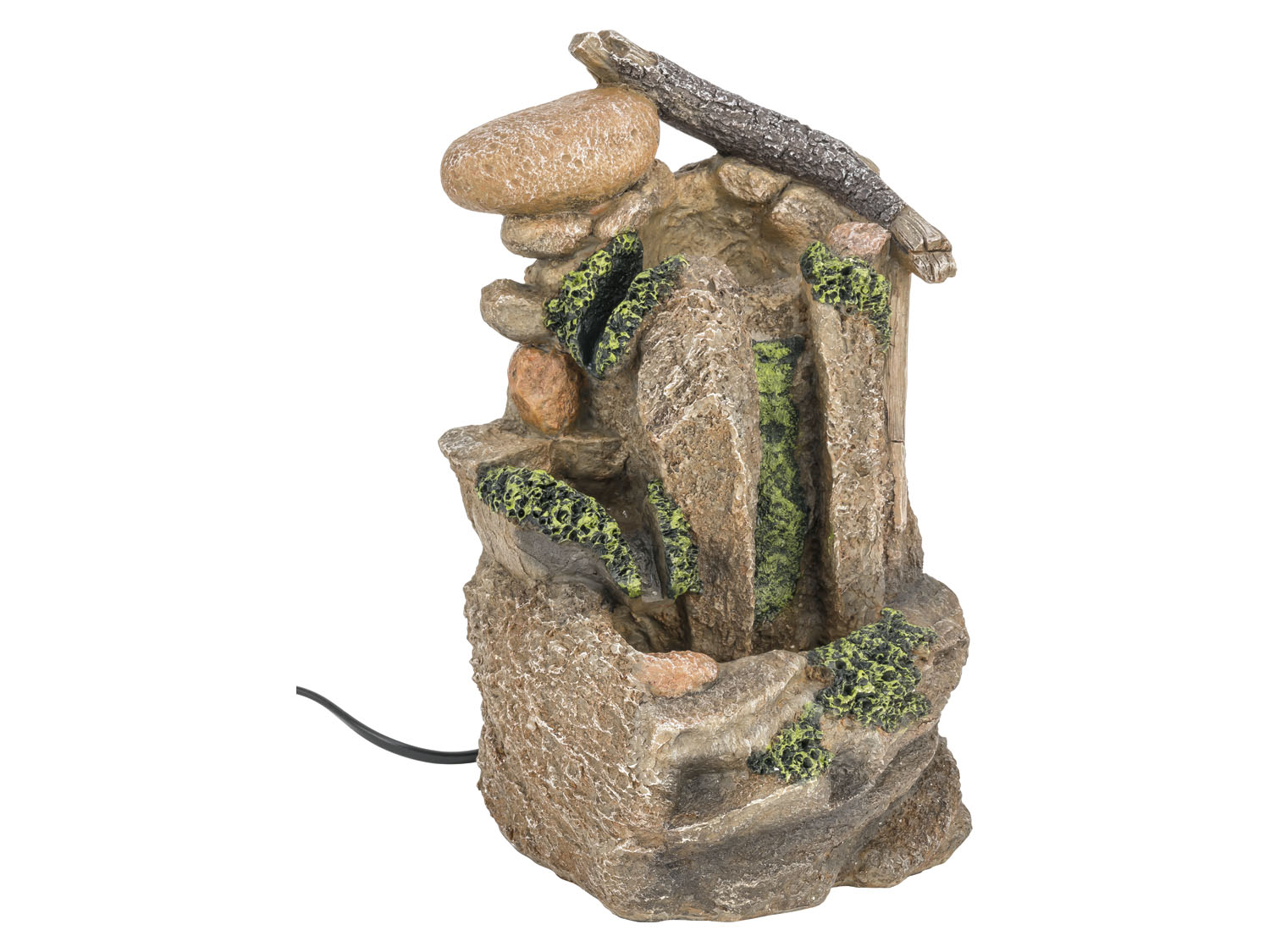 LIVARNO HOME Zimmerbrunnen mit Beleuchtung (Steine)''