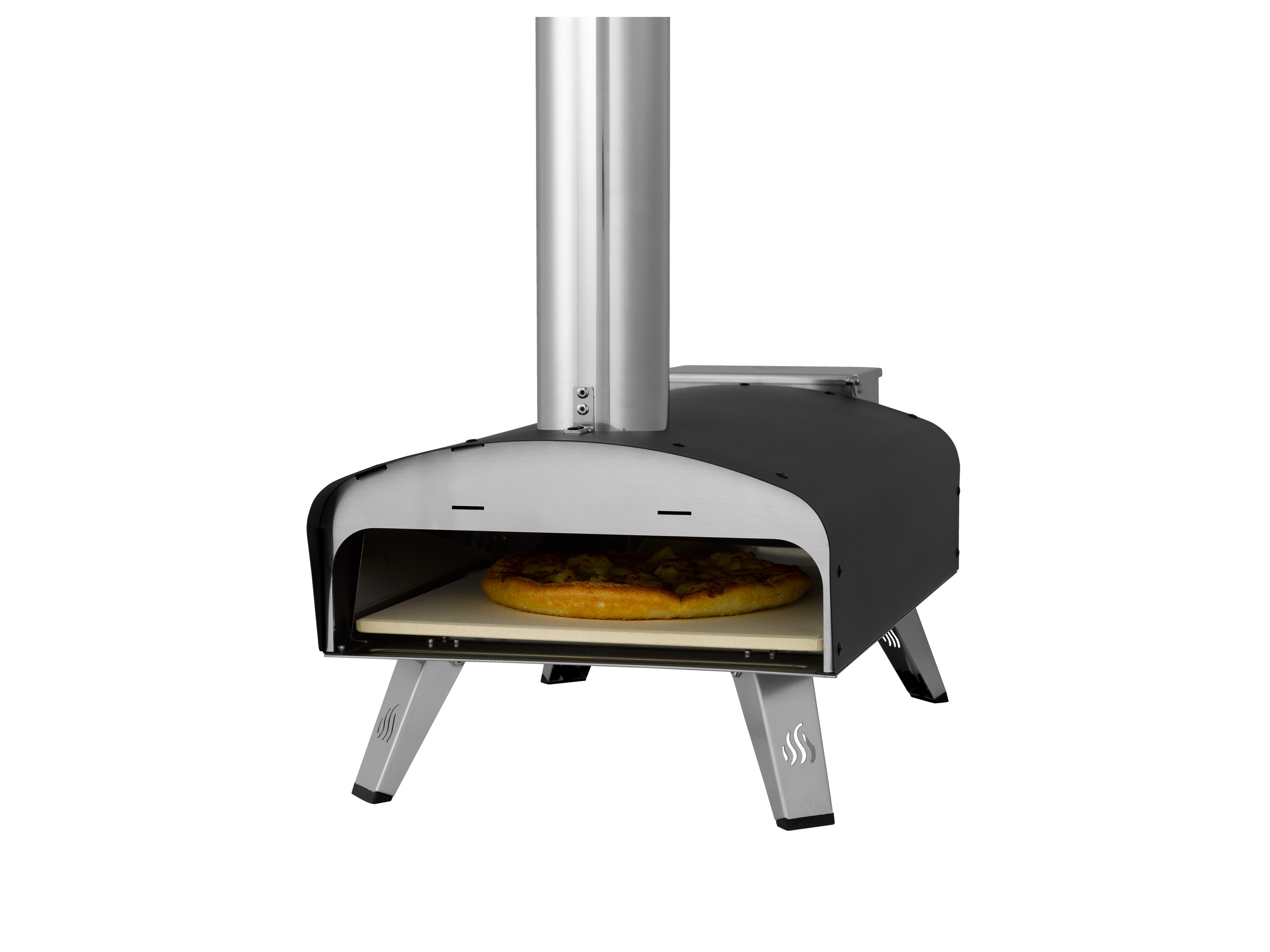 tepro Pellet Pizzaofen »Dabury«, mit klappbaren Edelstahlbeinen