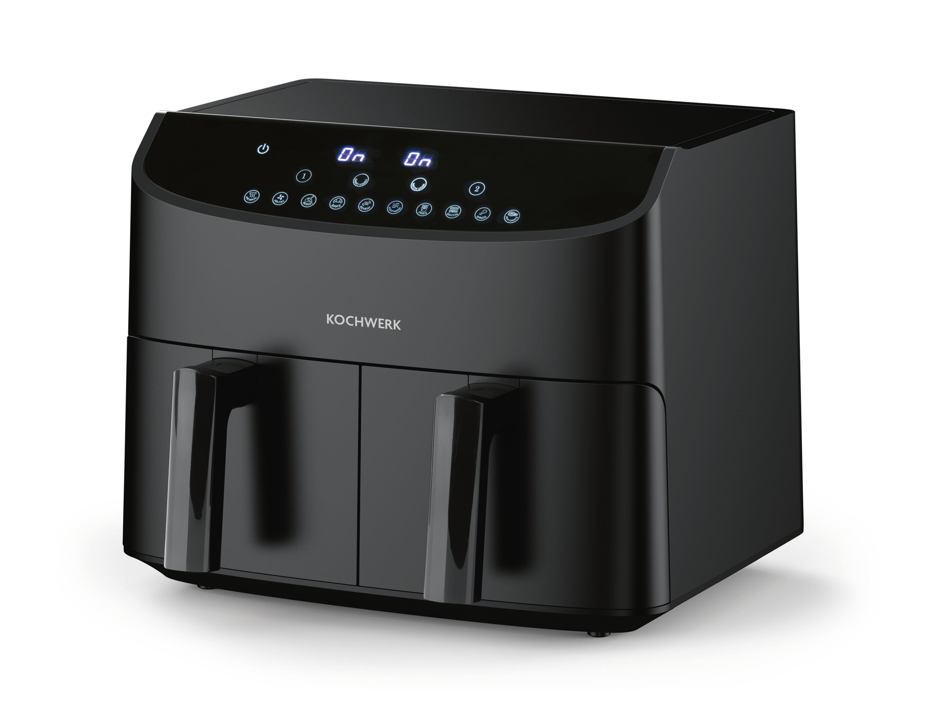 RACHS KOCHWERK Heißluftfritteuse »HIC-AF-9003D«, 2x 3,5 l